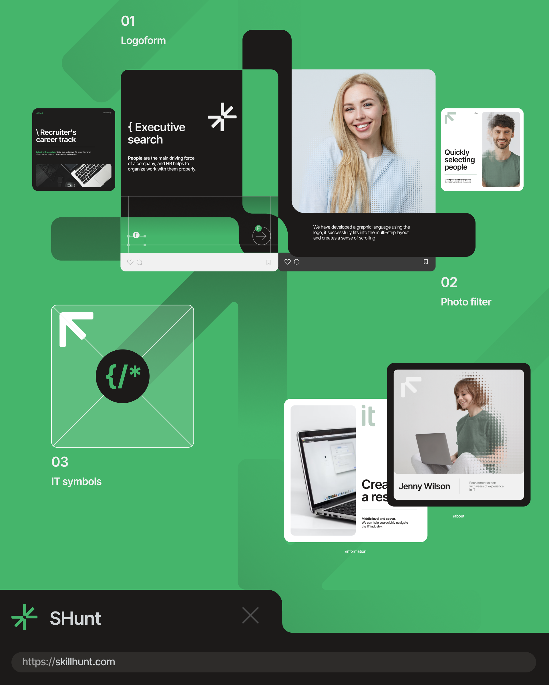 Skillhunt — Изображение №4 — Брендинг на Dprofile