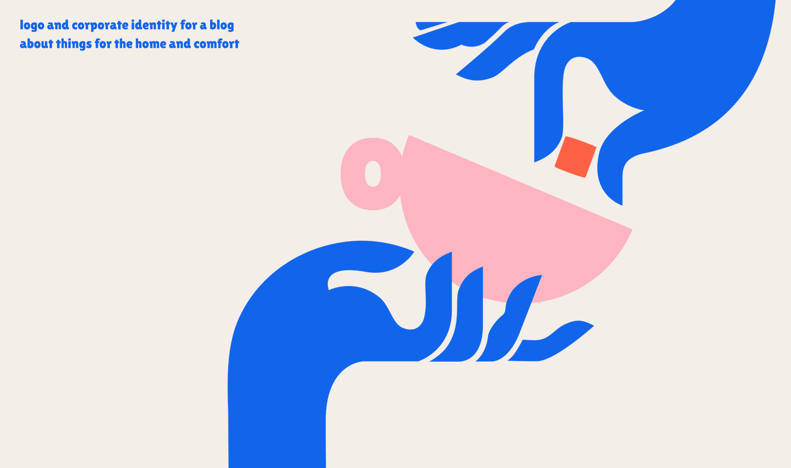 Яркий фирменный стиль с теплом — Изображение №1 — Брендинг, Иллюстрация на Dprofile