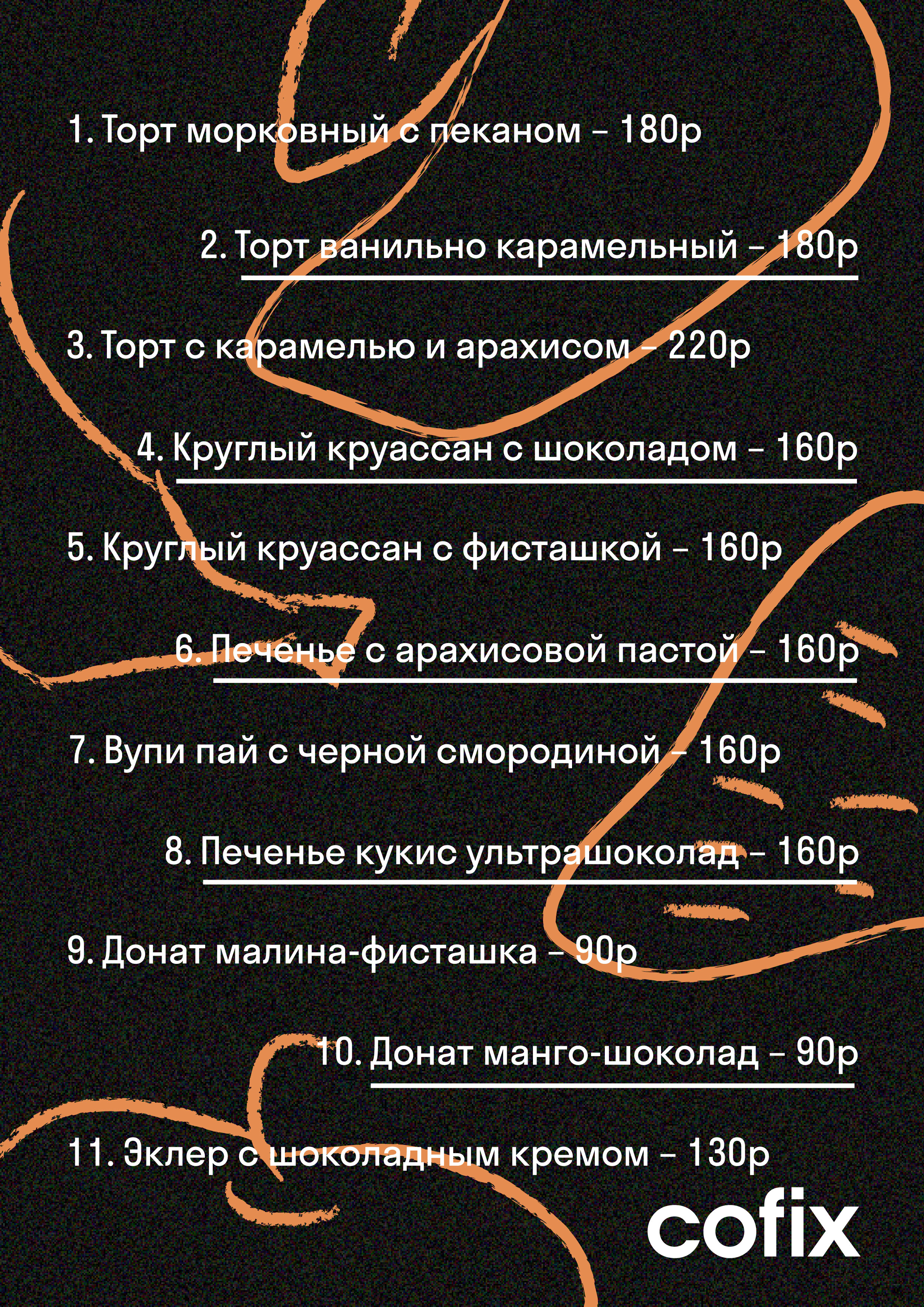 Сезонное меню Cofix — Изображение №1 — Брендинг на Dprofile