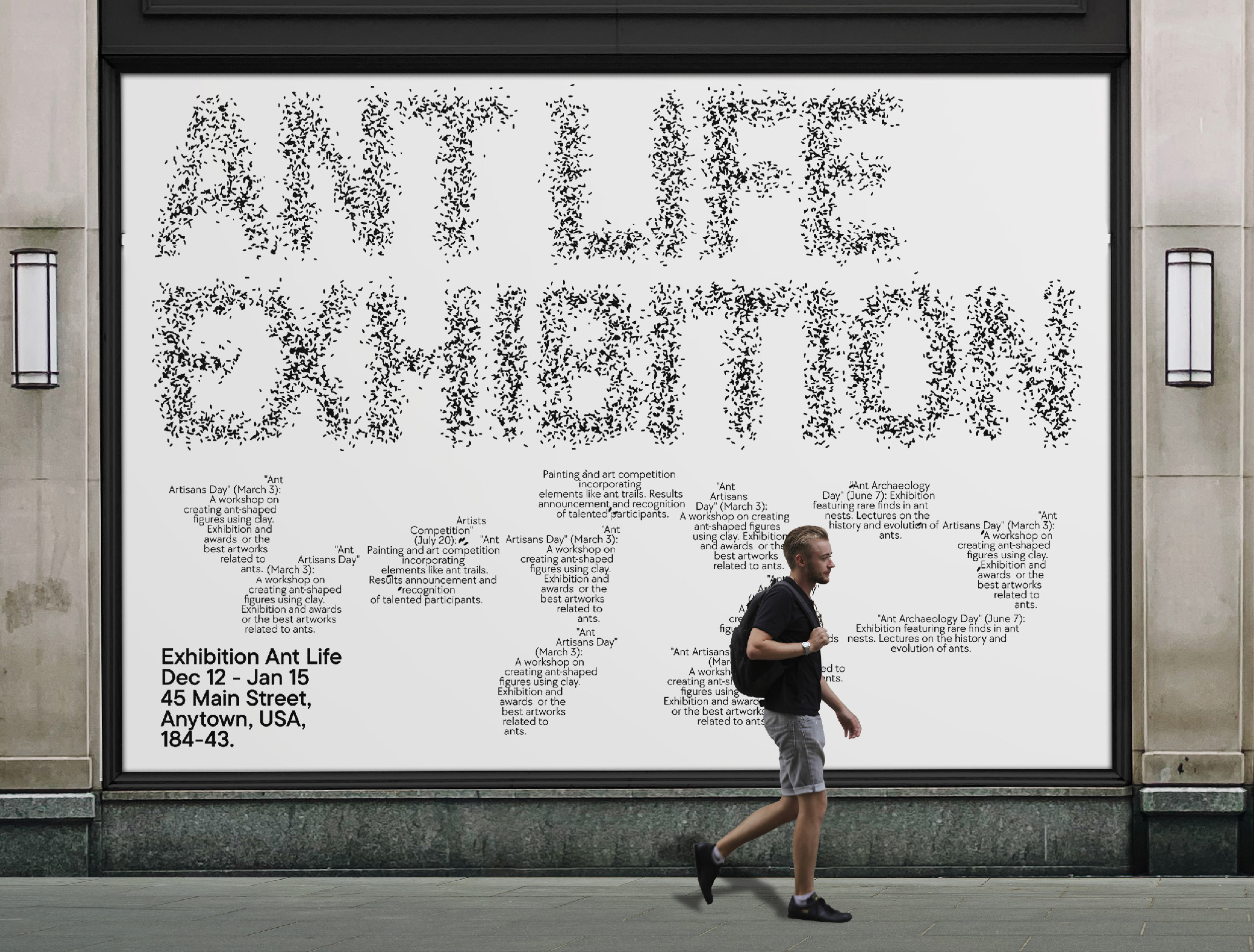 Ant Life Exhibition — Изображение №1 — Брендинг, Графика на Dprofile