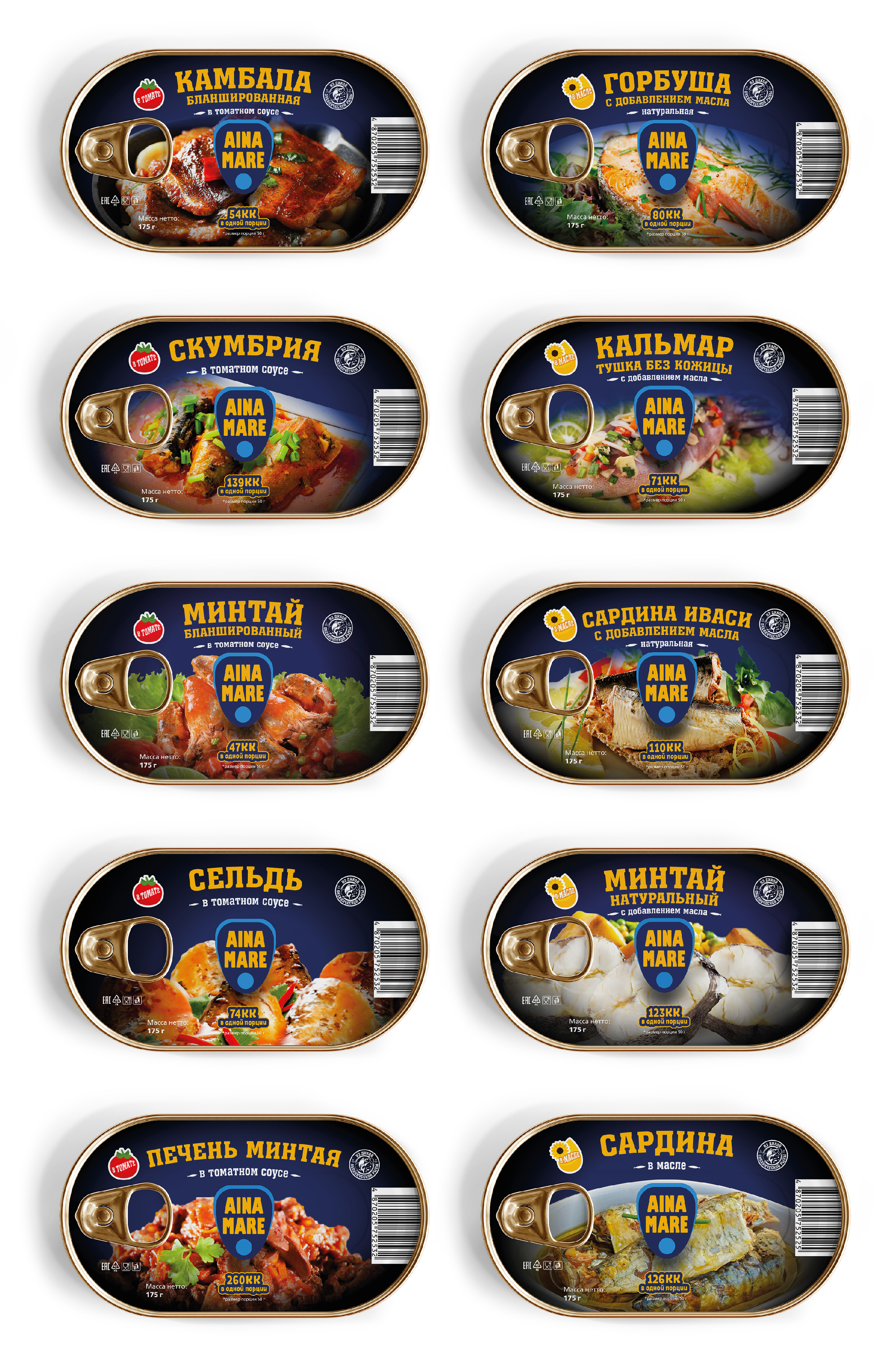 Брендинг рыбных консерв — Изображение №2 — Брендинг, Маркетинг на Dprofile