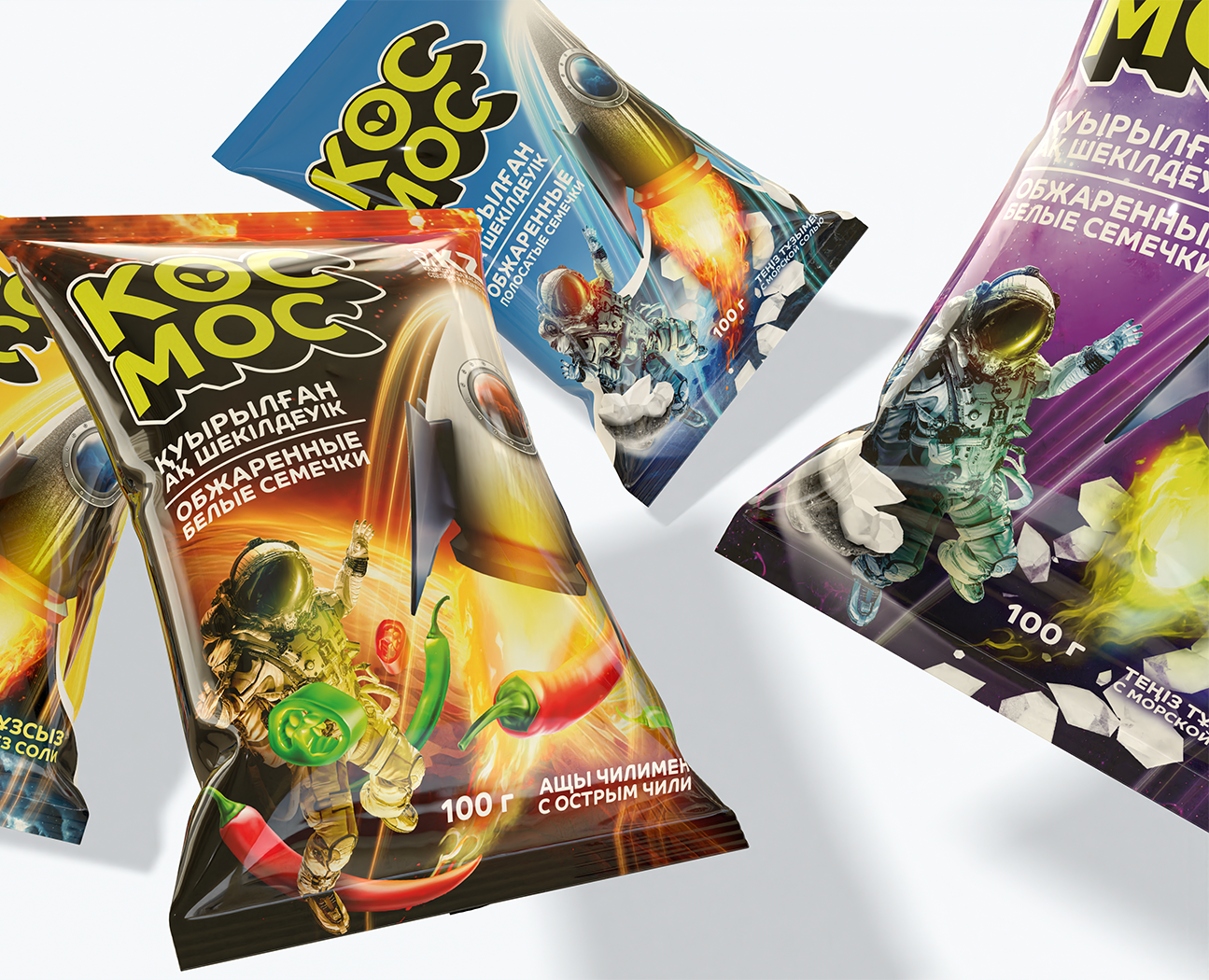 Упаковка семечек — Брендинг, Иллюстрация на Dprofile