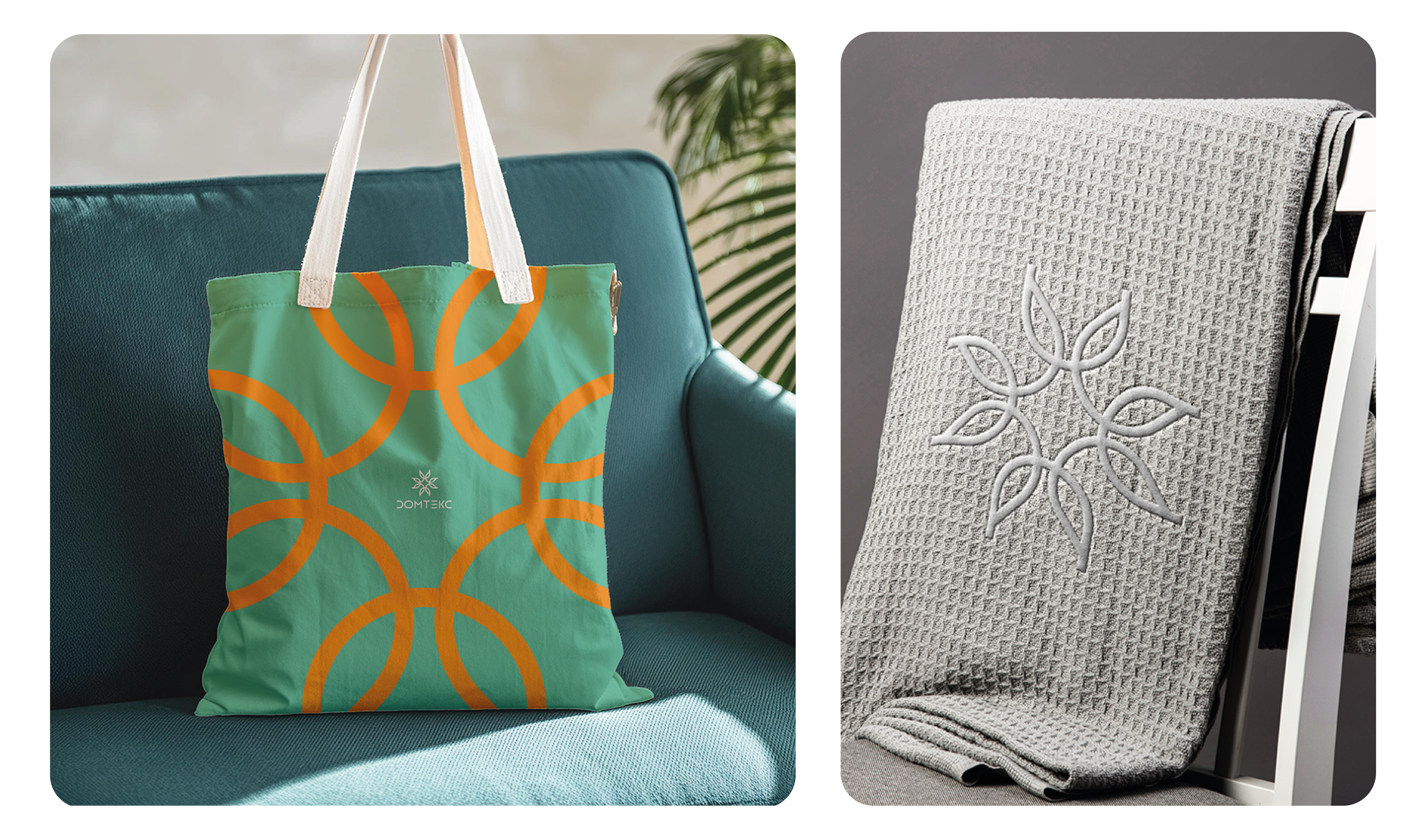 Логотип и айдентика бренда текстиля — Изображение №6 — Брендинг на Dprofile