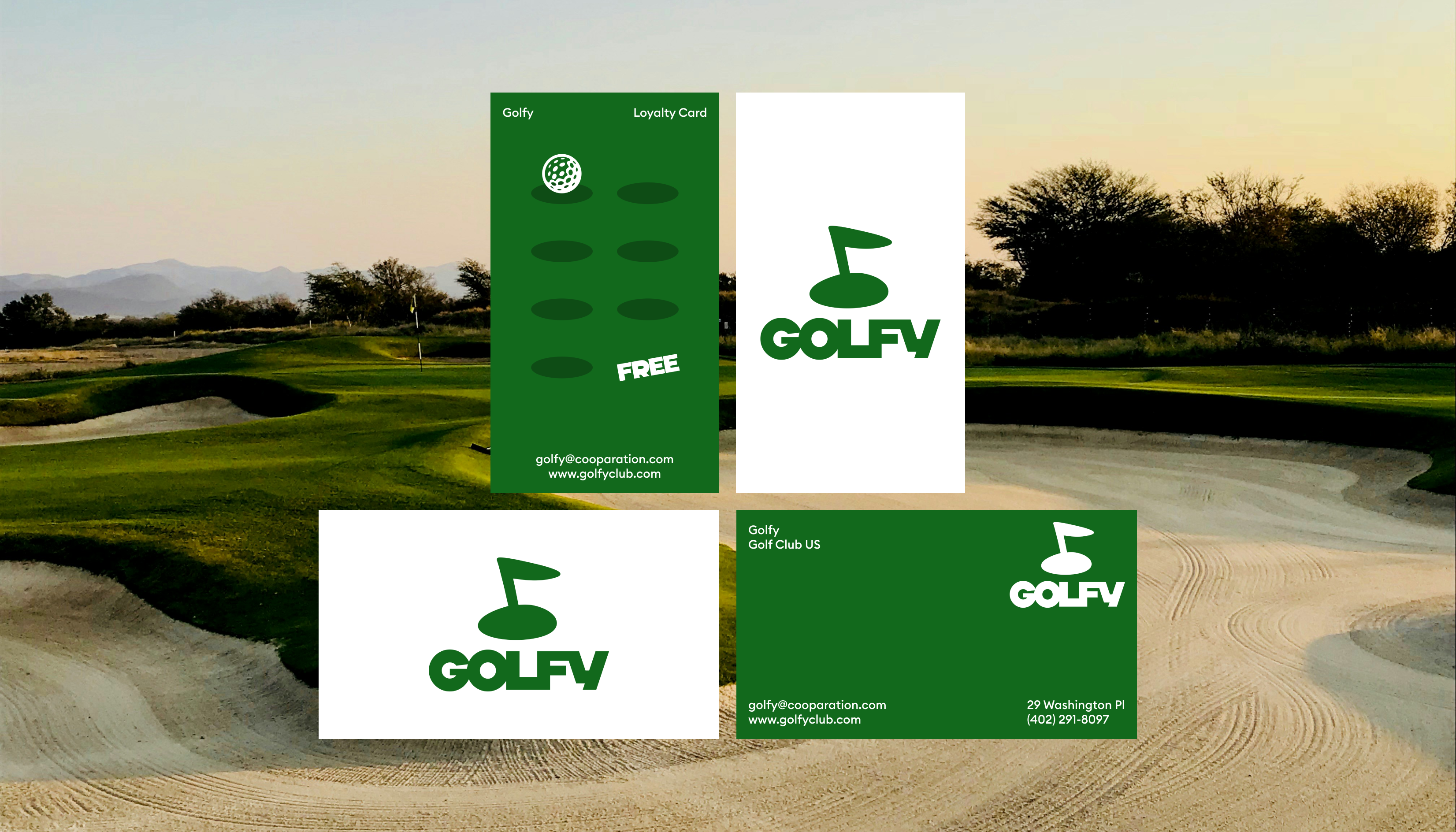GOLFY — Изображение №7 — Брендинг на Dprofile