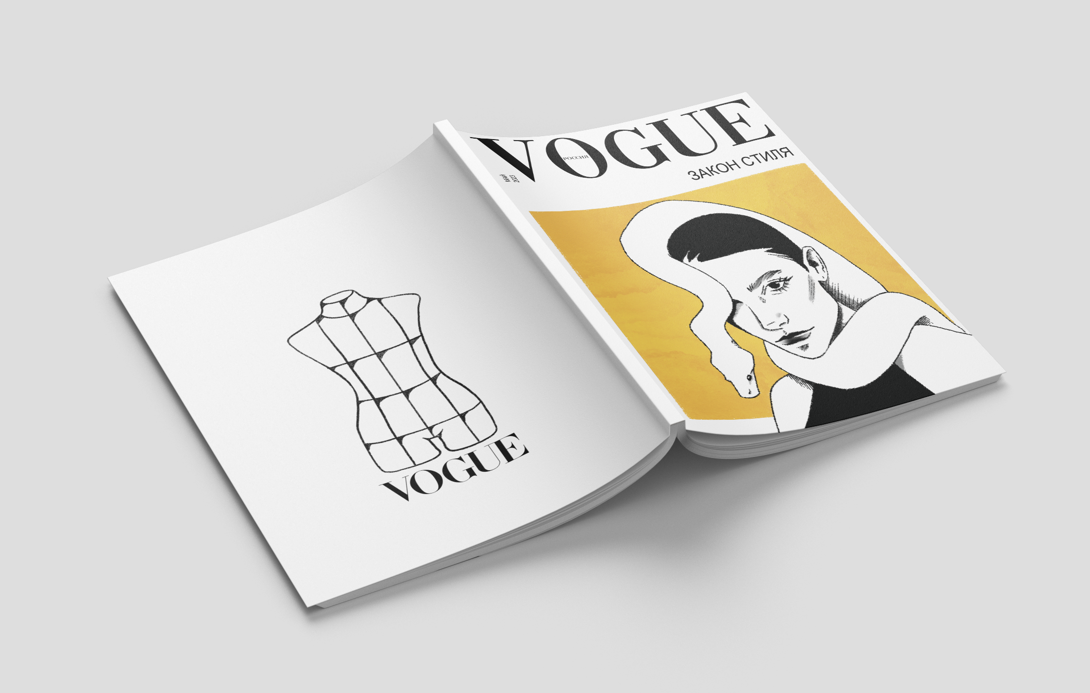 illustrations for Vogue — Изображение №1 — Иллюстрация, Графика на Dprofile