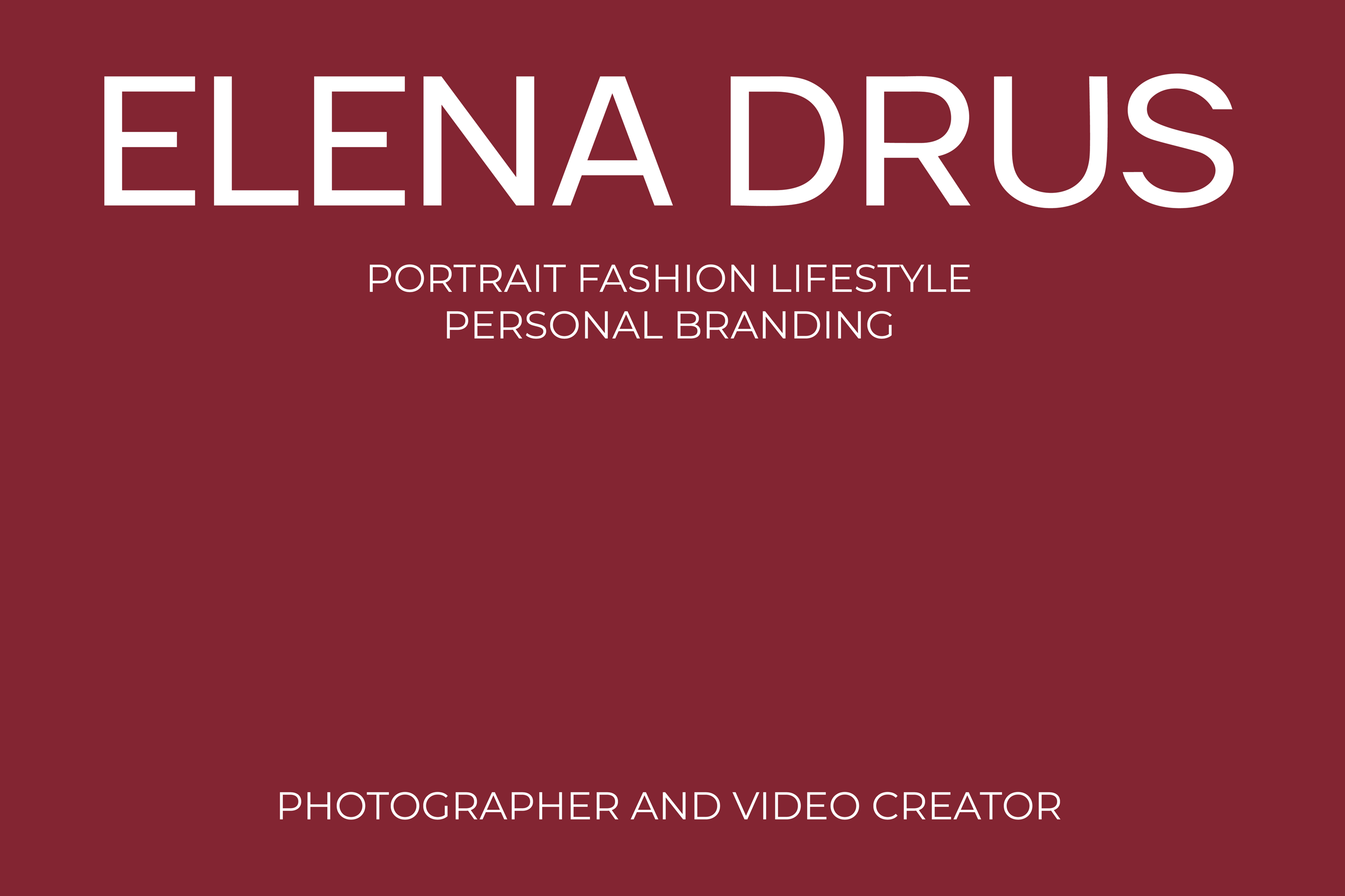 Photographer brand identity / Logo — Изображение №10 — Брендинг на Dprofile