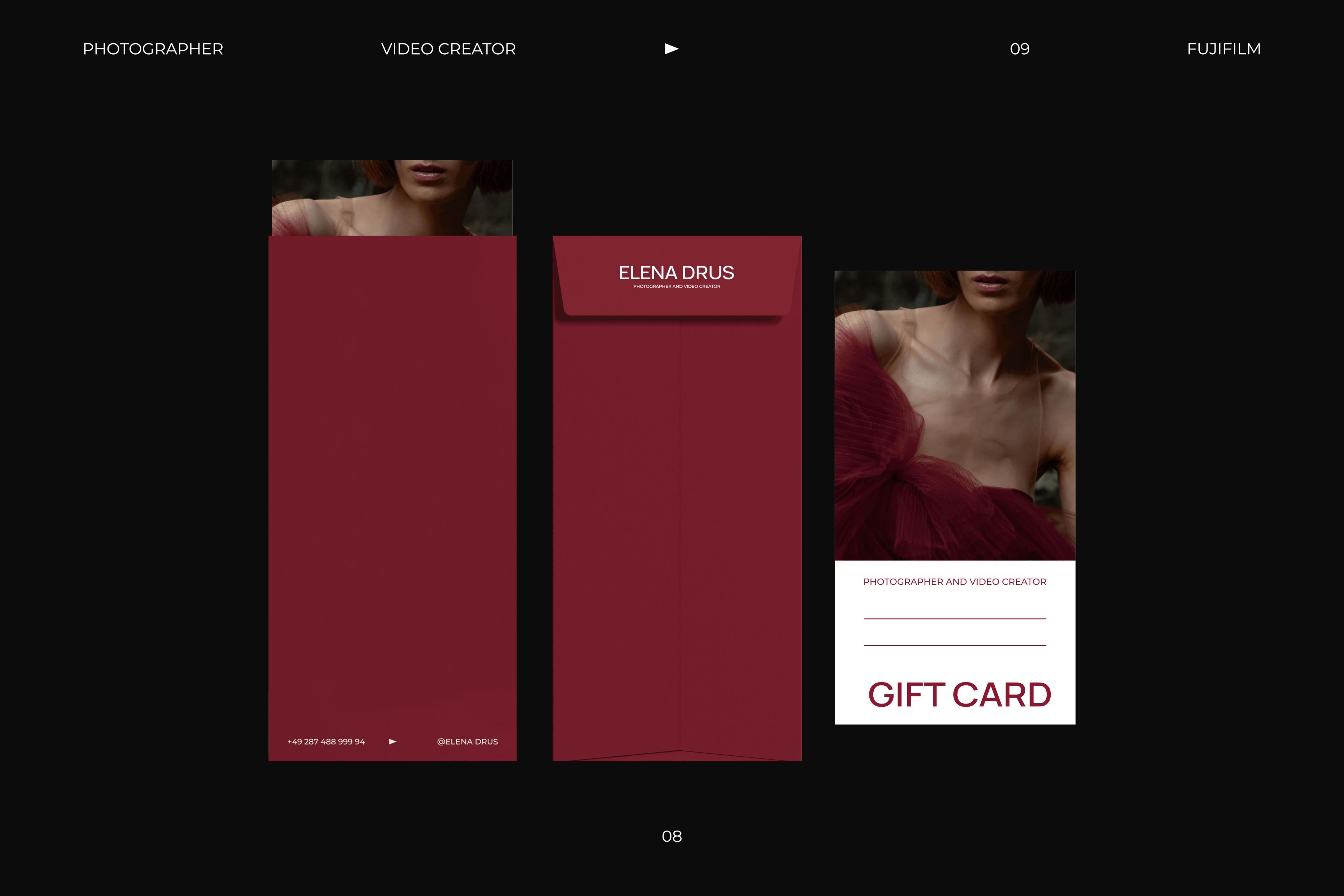 Photographer brand identity / Logo — Изображение №7 — Брендинг на Dprofile