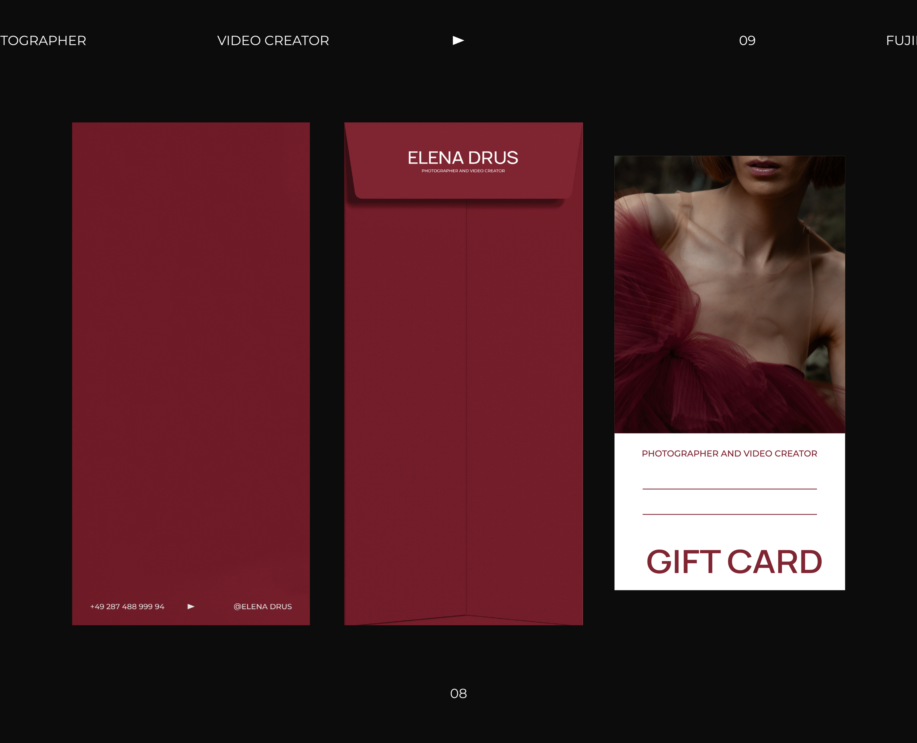 Photographer brand identity / Logo — Брендинг на Dprofile
