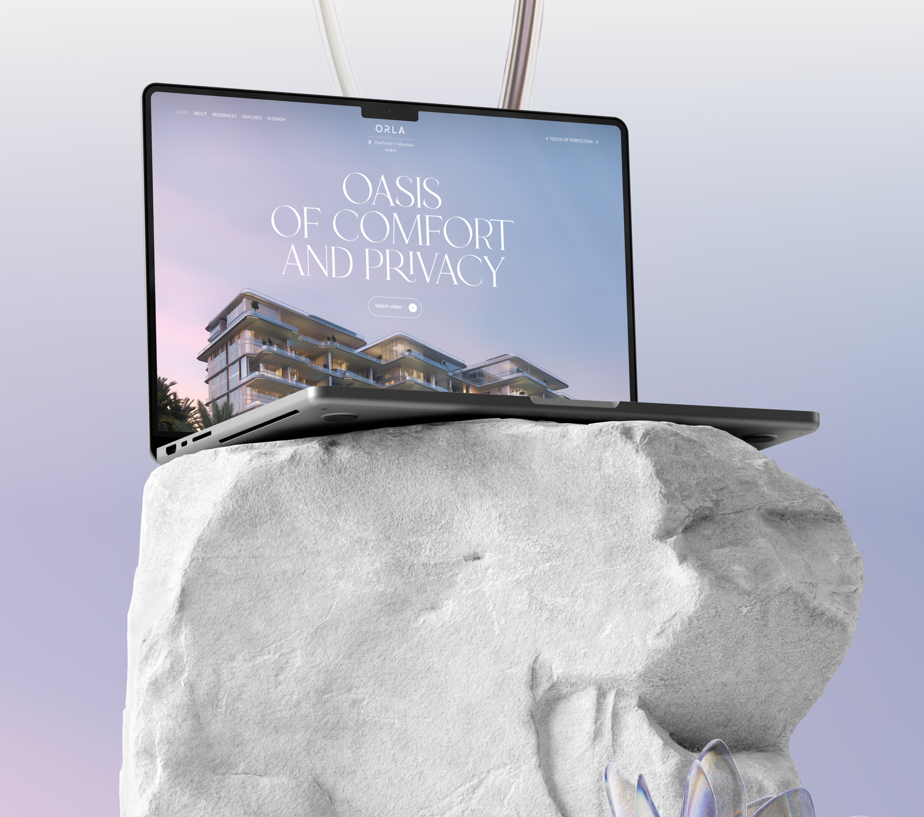 Orla, Dorchester Collection Dubai — Изображение №2 — Интерфейсы, Анимация на Dprofile