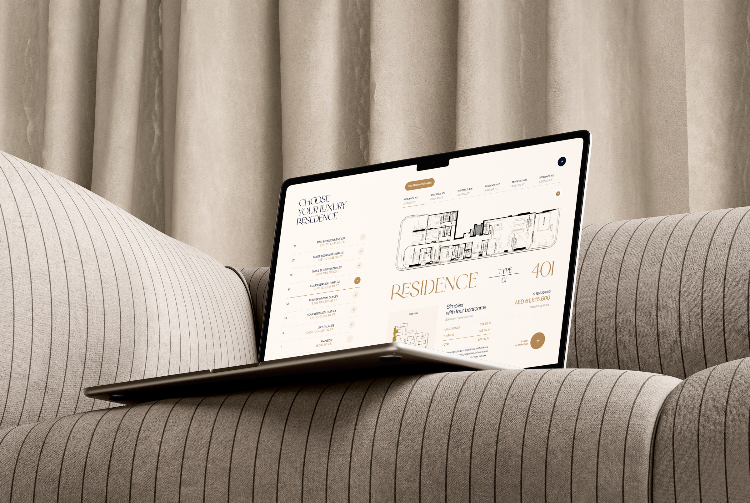 Orla, Dorchester Collection Dubai — Изображение №12 — Интерфейсы, Анимация на Dprofile