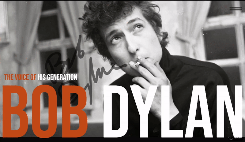 Bob Dylan — Изображение №7 — Интерфейсы, Графика на Dprofile