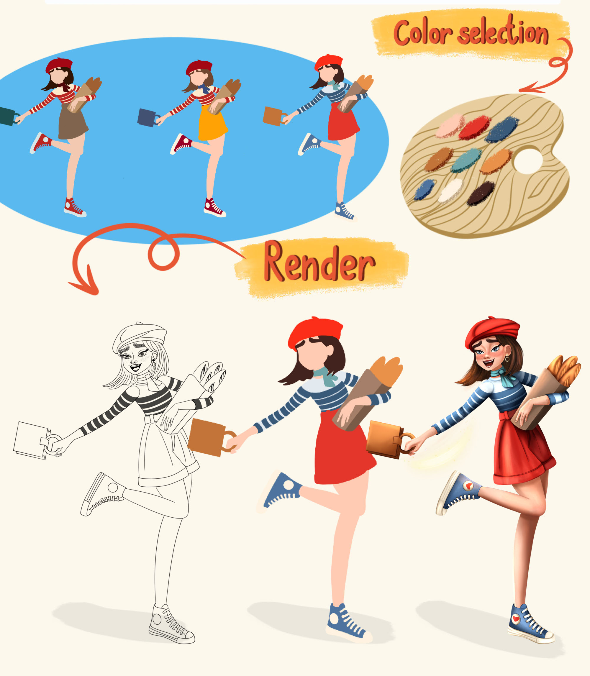 Character design — Изображение №5 — Брендинг, Иллюстрация на Dprofile