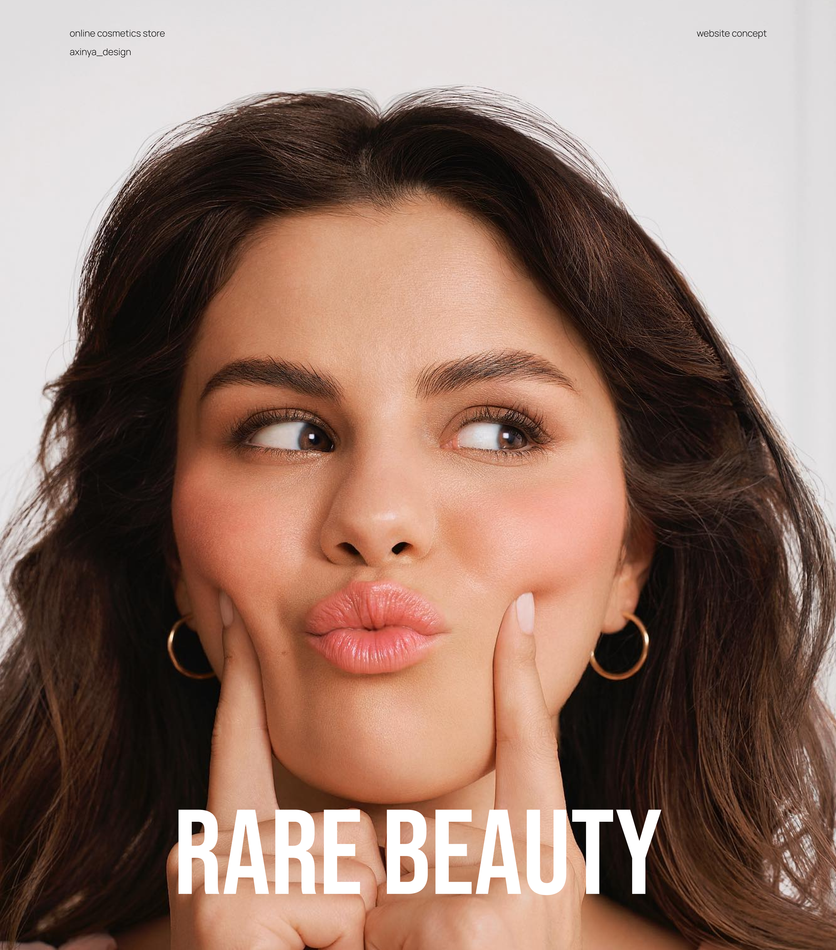 RARE BEAUTY Online store | Wedsite design | E-commerce — Изображение №1 — Интерфейсы на Dprofile