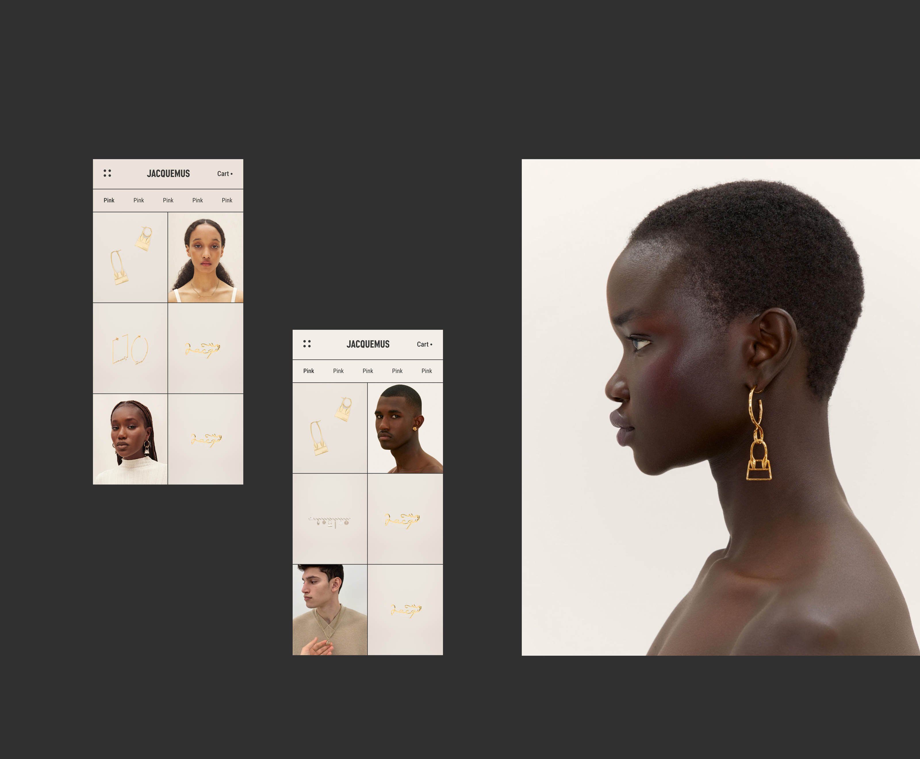 Jacquemus Jewelry Concept — Изображение №5 — Интерфейсы на Dprofile
