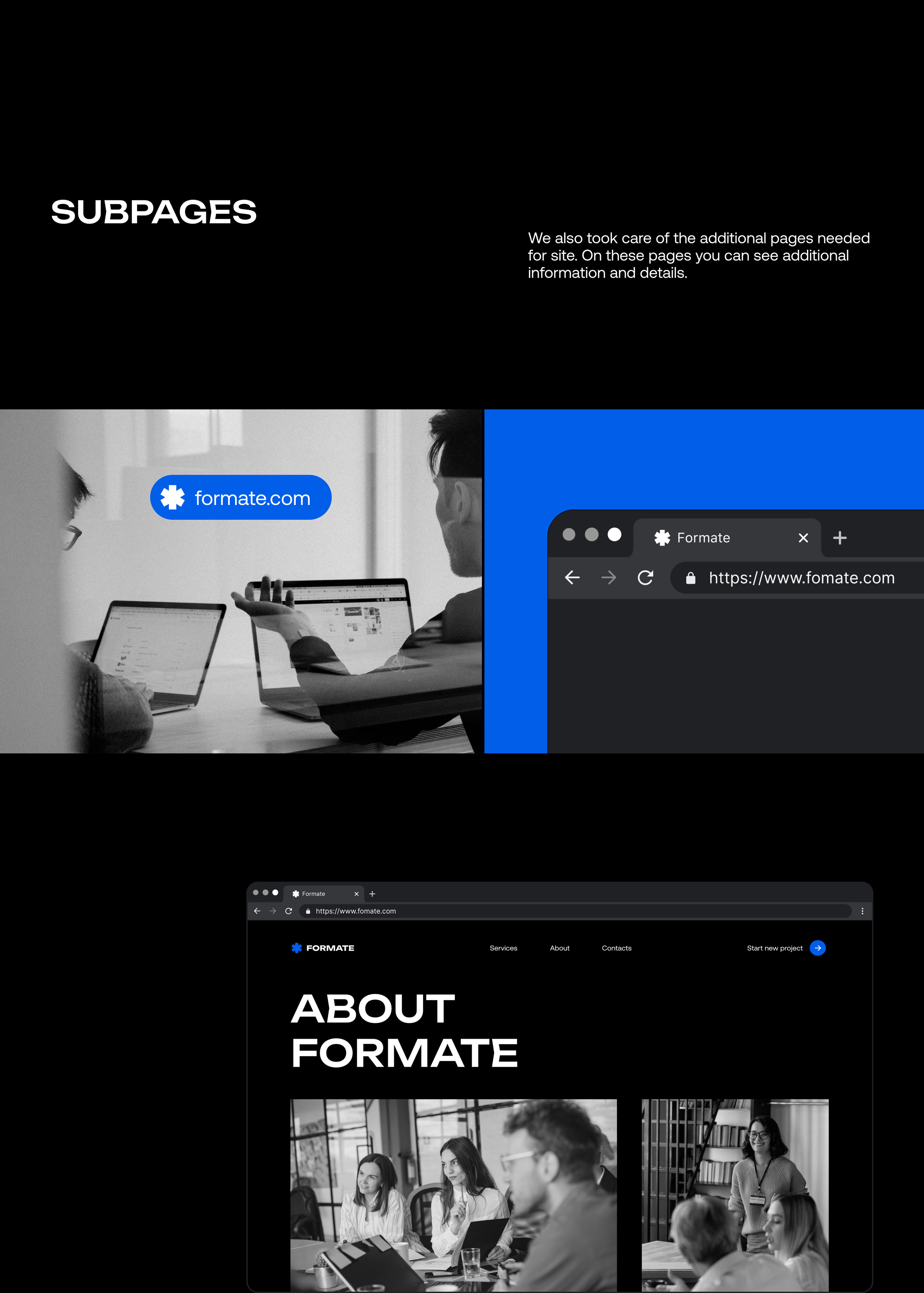 Formate Digital Agency — Изображение №4 — Интерфейсы, Брендинг на Dprofile