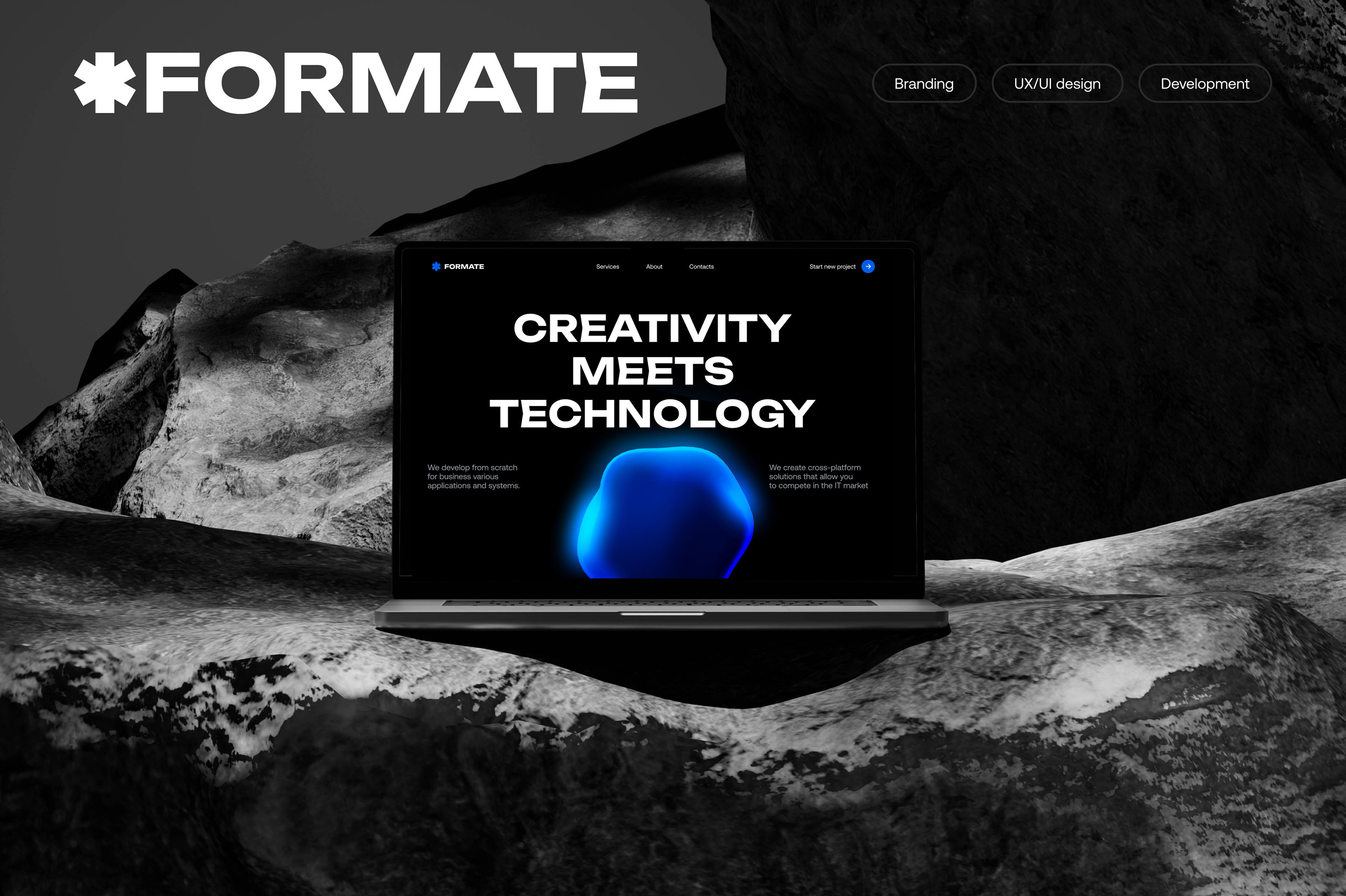 Formate Digital Agency — Изображение №1 — Интерфейсы, Брендинг на Dprofile