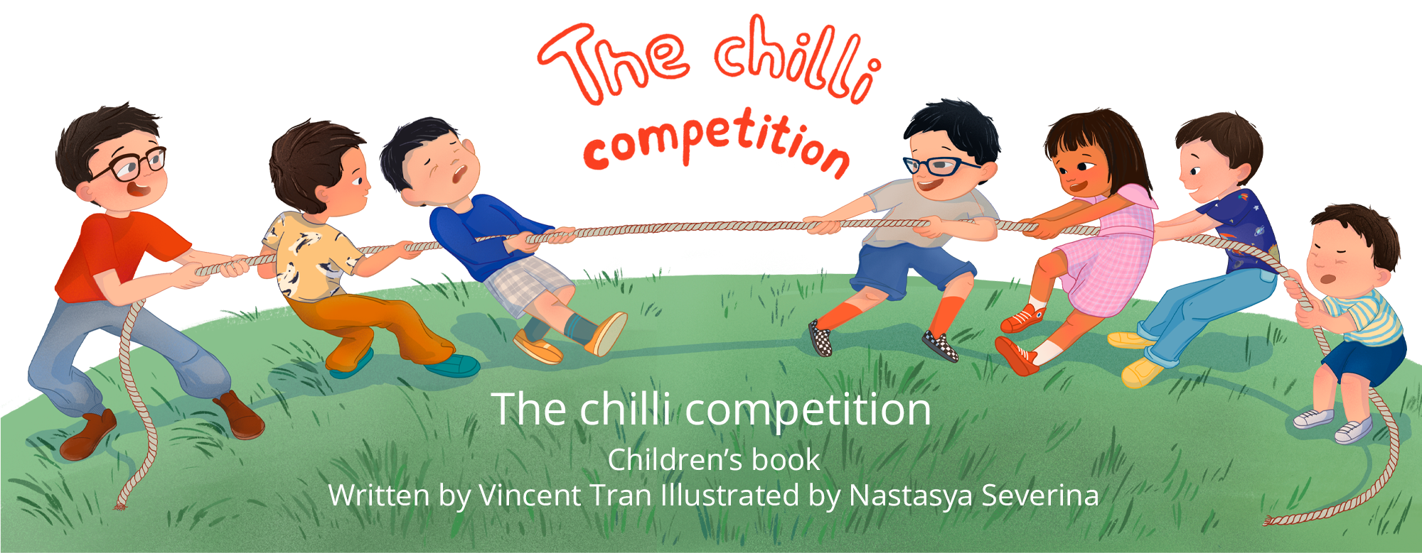 Детская книга "The chilli competition" — Изображение №1 — Иллюстрация, Графика на Dprofile