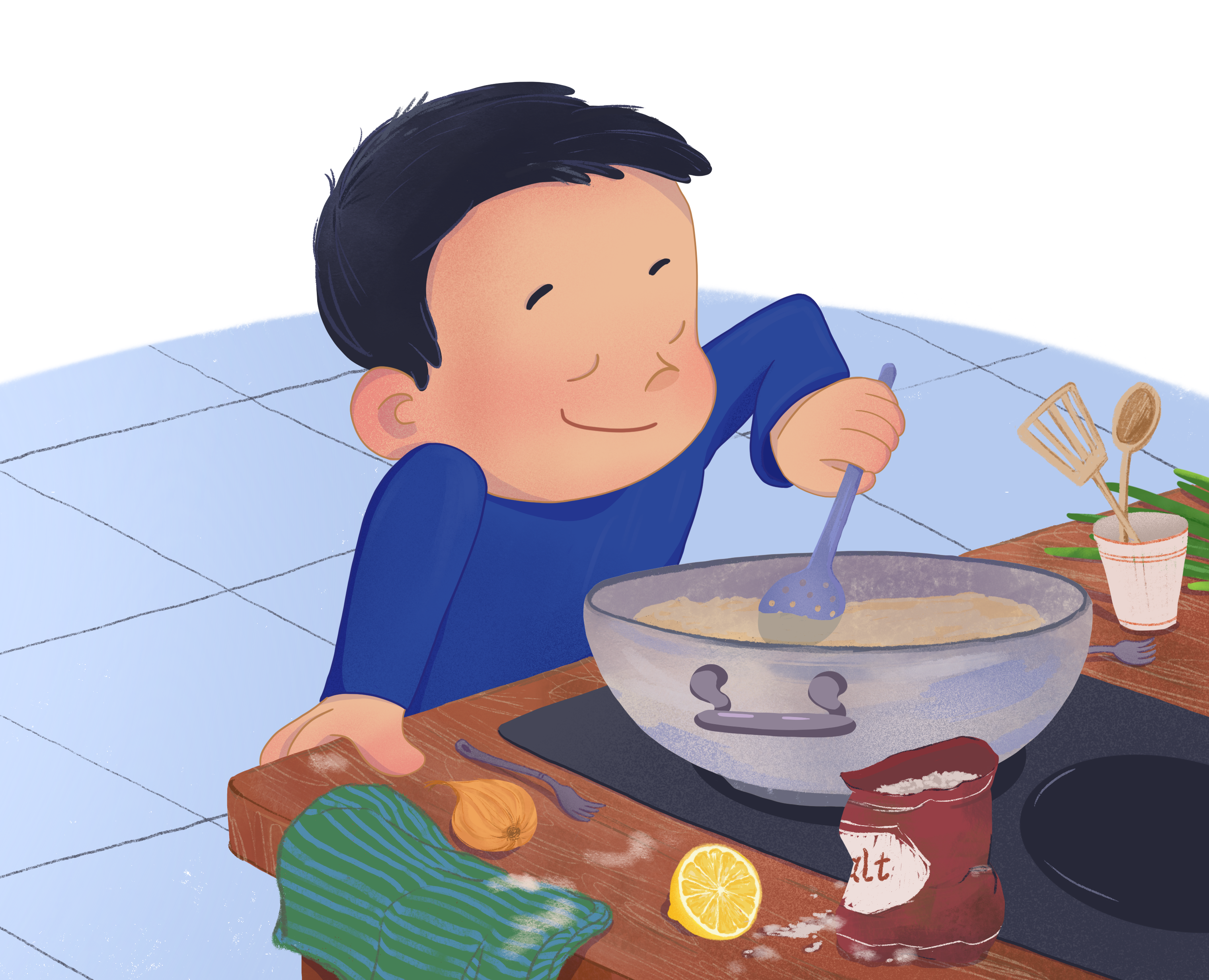 Детская книга "The chilli competition" — Иллюстрация, Графика на Dprofile