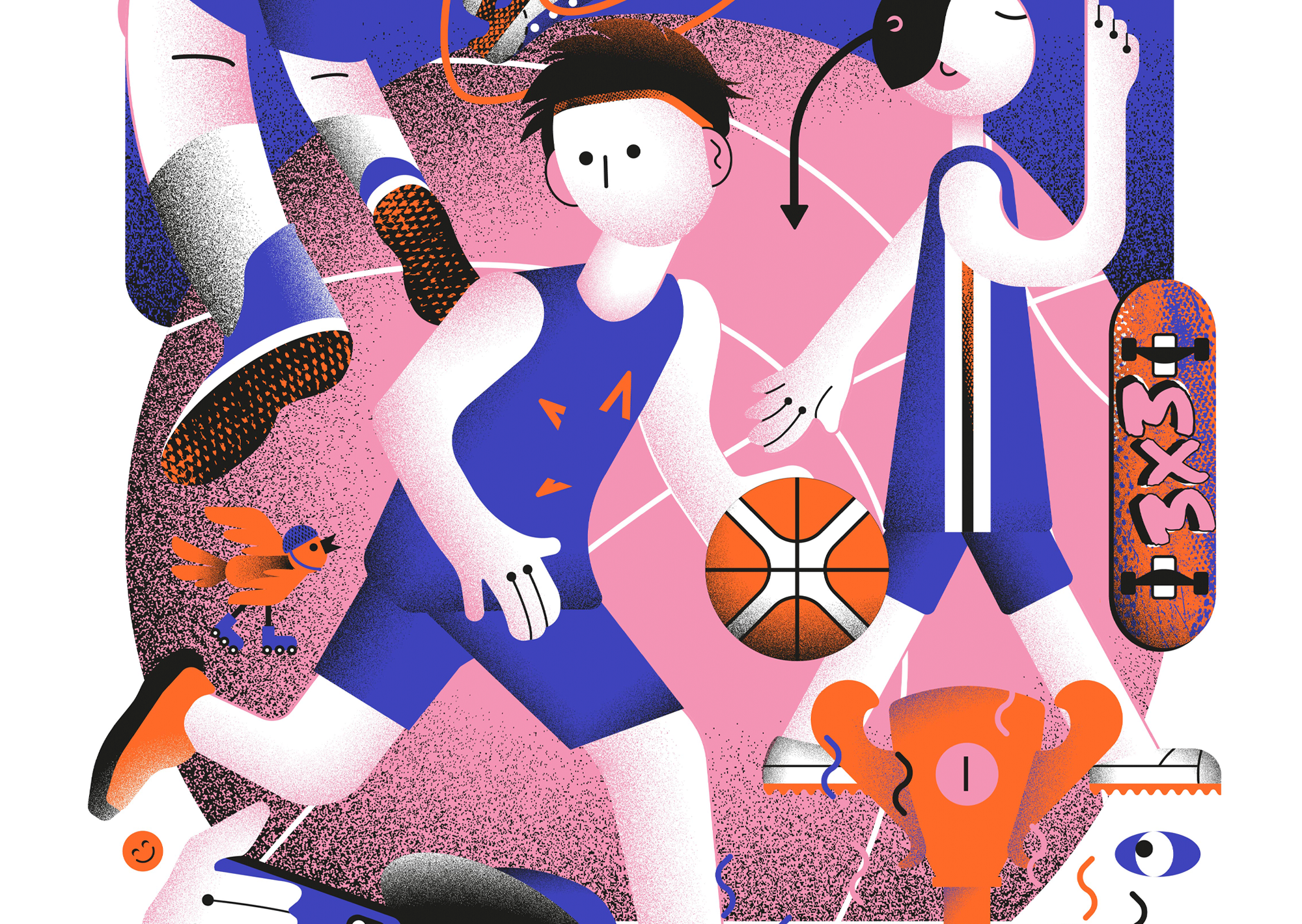 Streetbasket — Изображение №2 — Иллюстрация, Графика на Dprofile