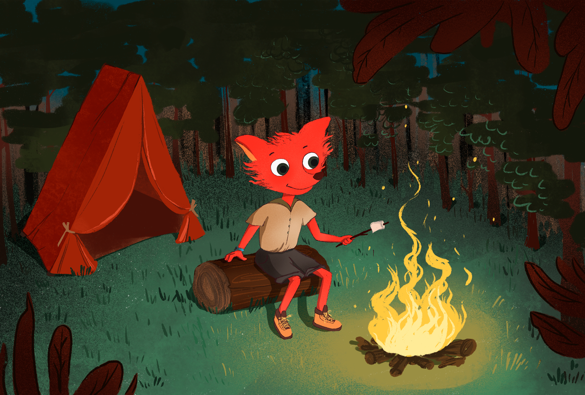 Character design for a kids camp — Изображение №6 — Брендинг, Иллюстрация на Dprofile