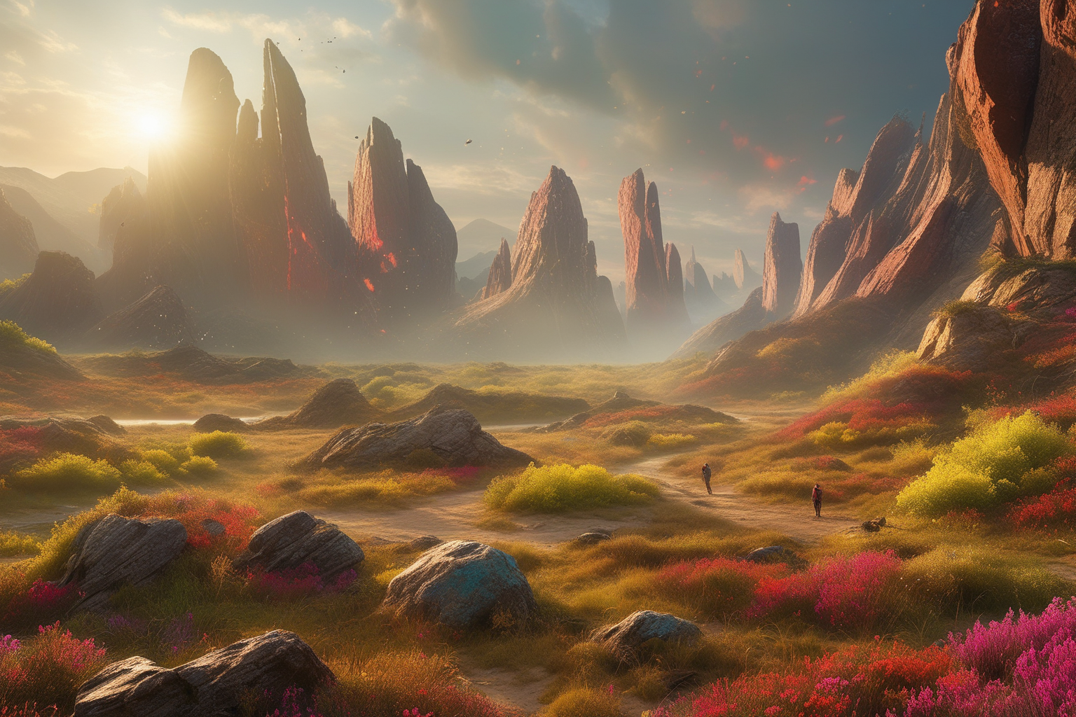 Фантастические путешествия на другие планеты. — Изображение №4 — Иллюстрация, Графика на Dprofile