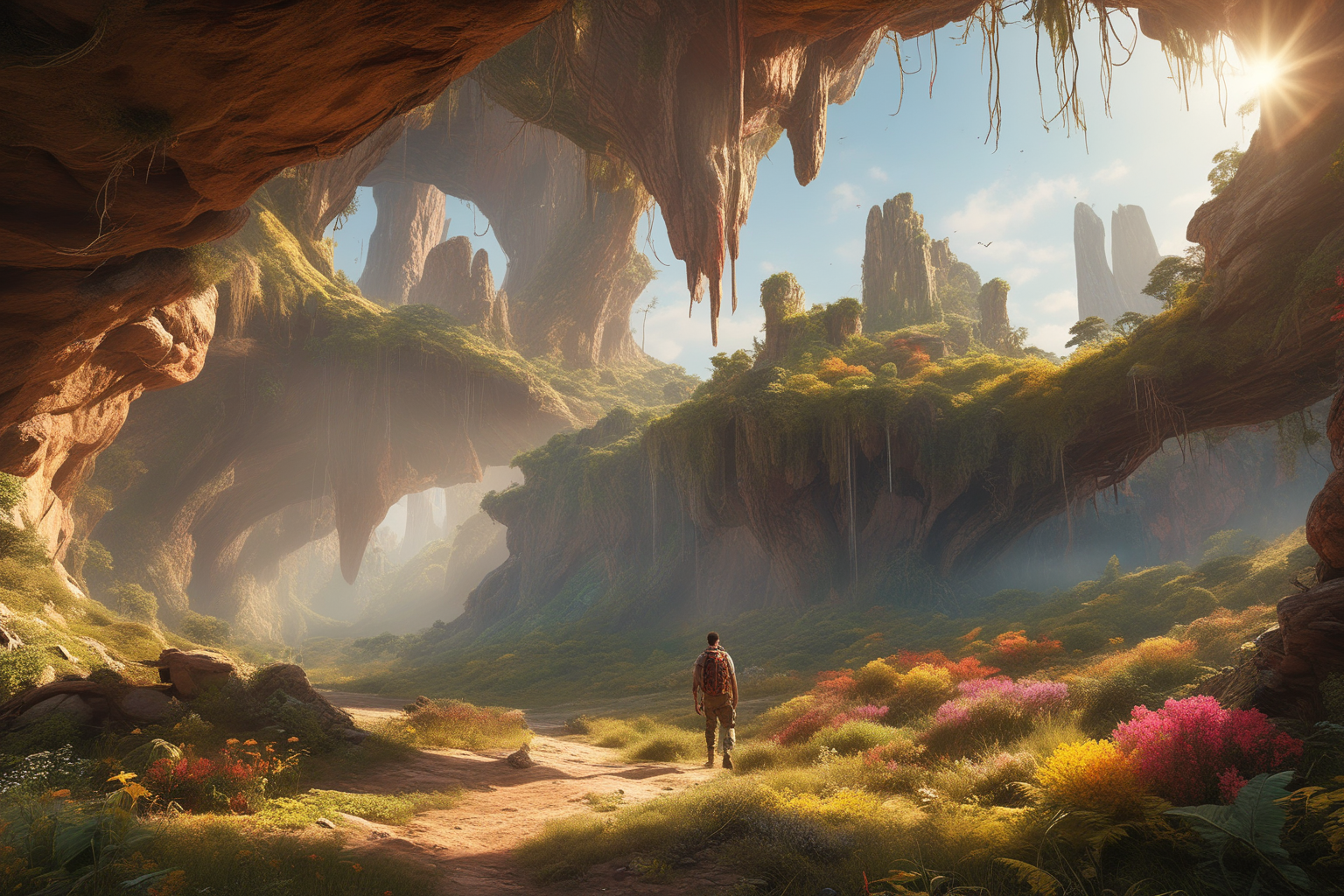 Фантастические путешествия на другие планеты. — Изображение №1 — Иллюстрация, Графика на Dprofile