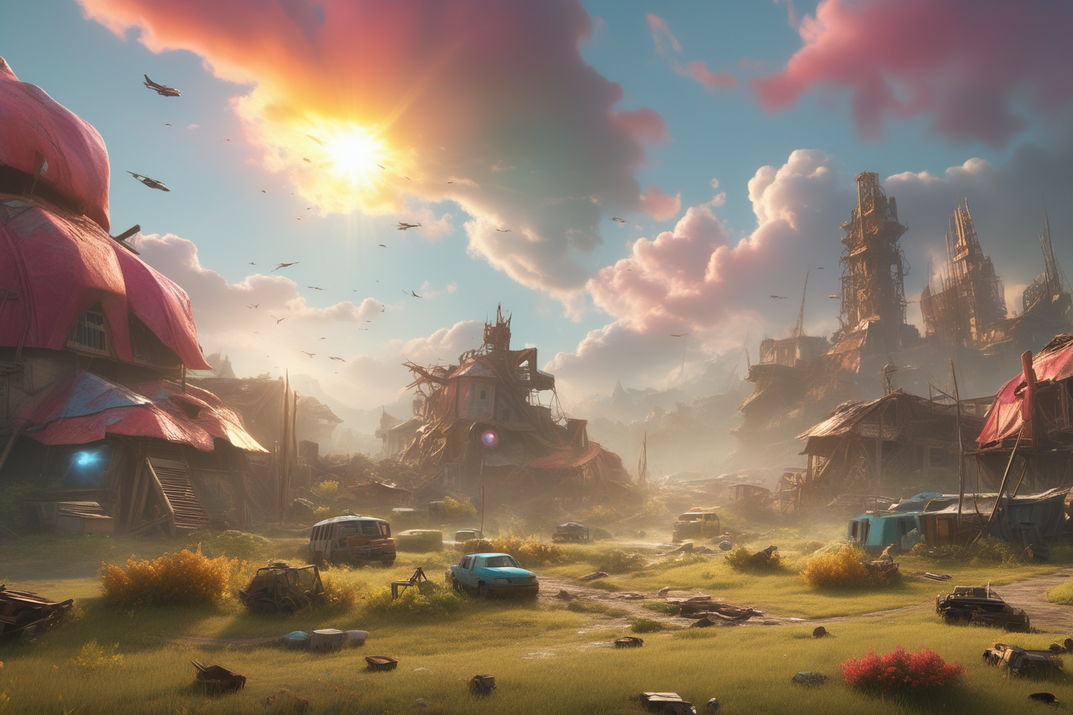 Фантастические путешествия на другие планеты. — Изображение №8 — Иллюстрация, Графика на Dprofile