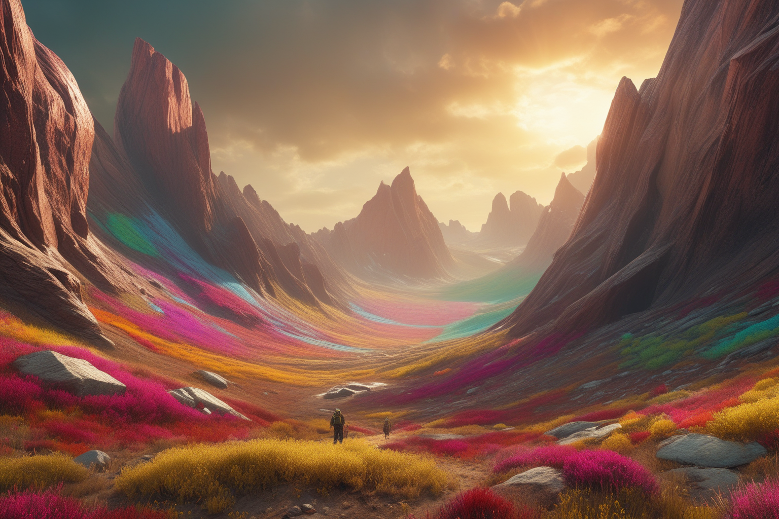 Фантастические путешествия на другие планеты. — Изображение №10 — Иллюстрация, Графика на Dprofile