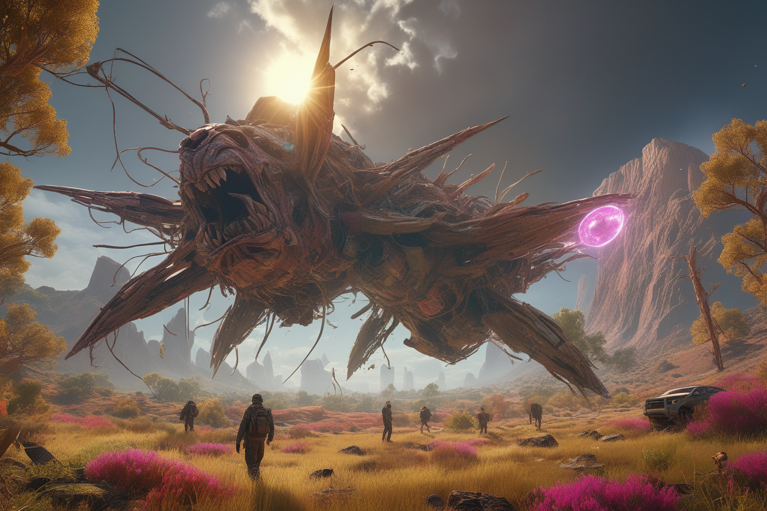 Фантастические путешествия на другие планеты. — Изображение №9 — Иллюстрация, Графика на Dprofile