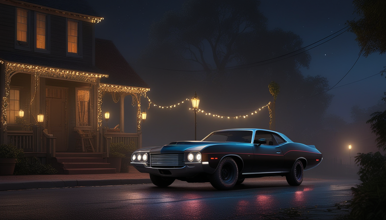 Ретроавтомобили в стиле фэнтези в Stable Diffusion. — Изображение №3 — Иллюстрация, Графика на Dprofile