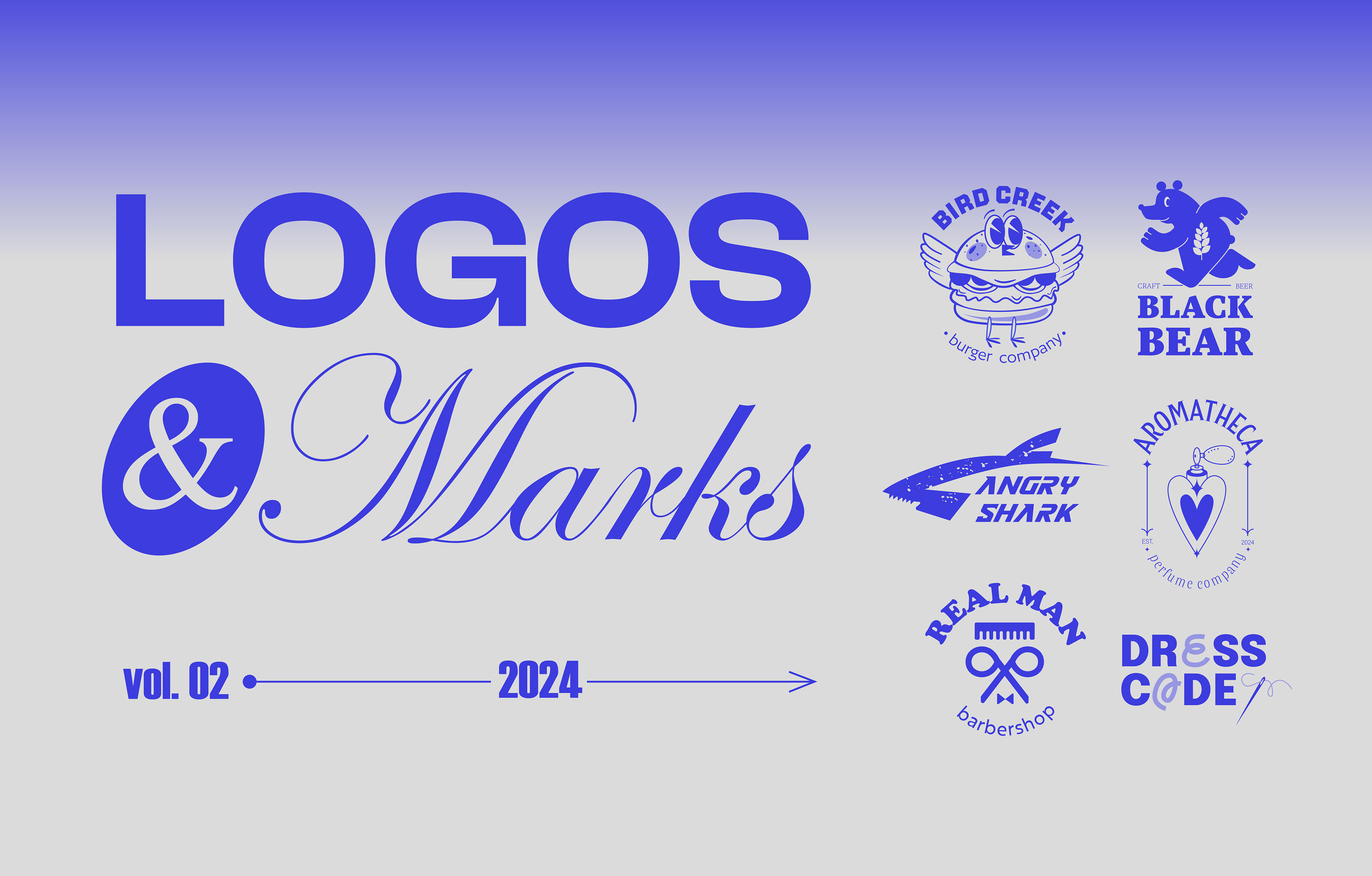 LOGOS & MARKS 2024 | Logofolio | Vol.02 — Изображение №1 — Брендинг, Графика на Dprofile
