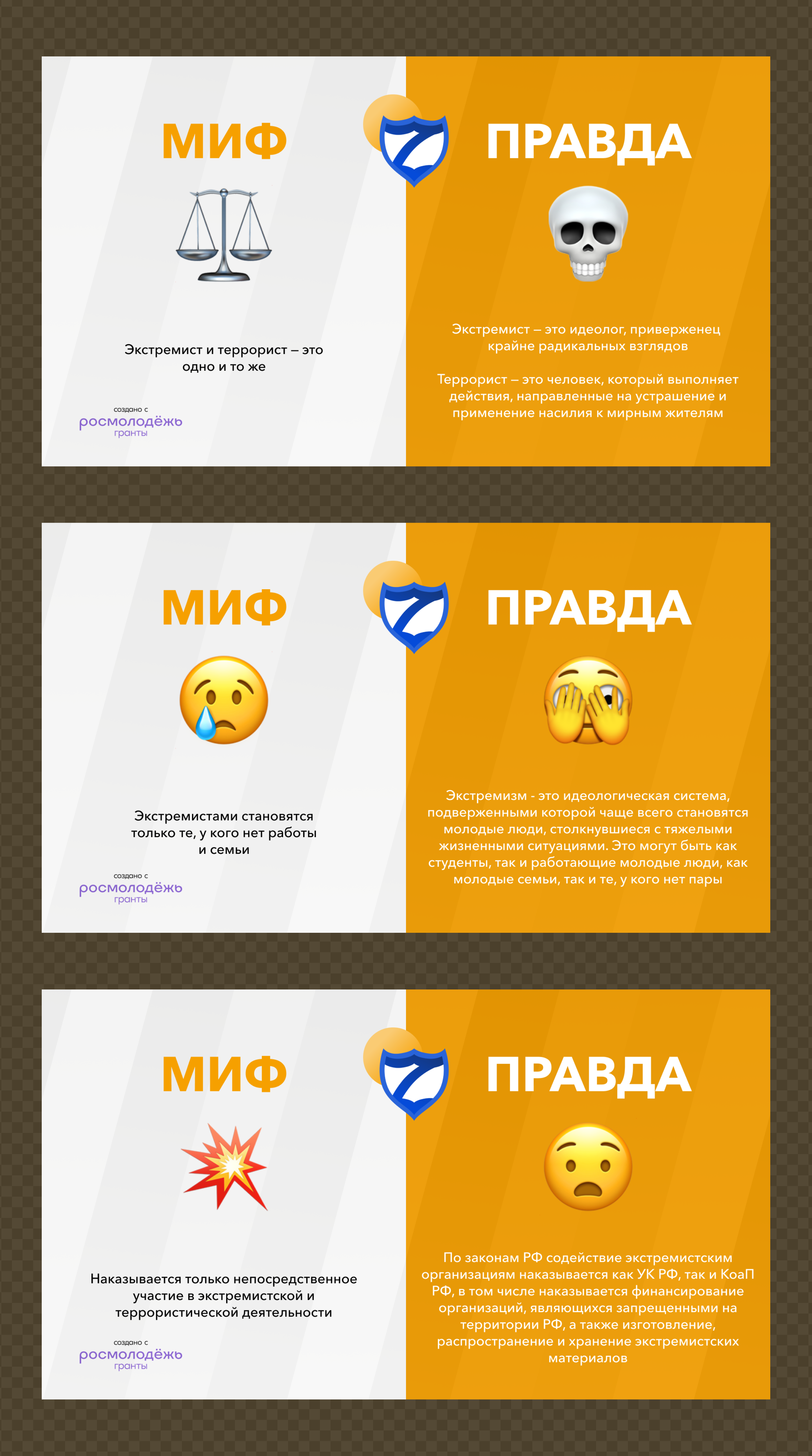 Картинки для соц. сетей программы «Беzопасный край» — Изображение №3 — Маркетинг на Dprofile