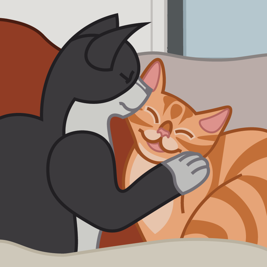 Коты — Изображение №1 — Иллюстрация на Dprofile