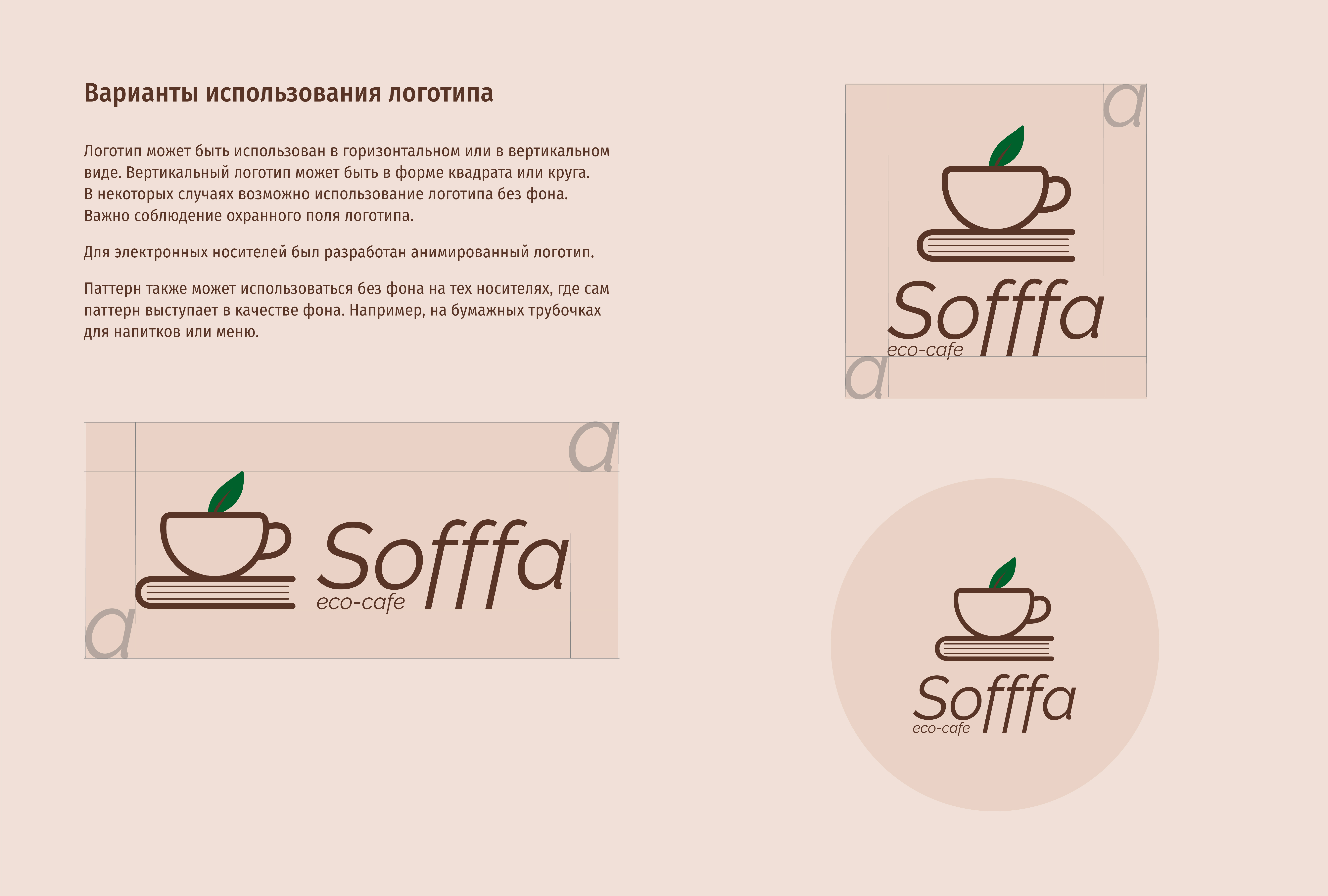 Кофейня Sofffa — Изображение №3 — Брендинг, Анимация на Dprofile