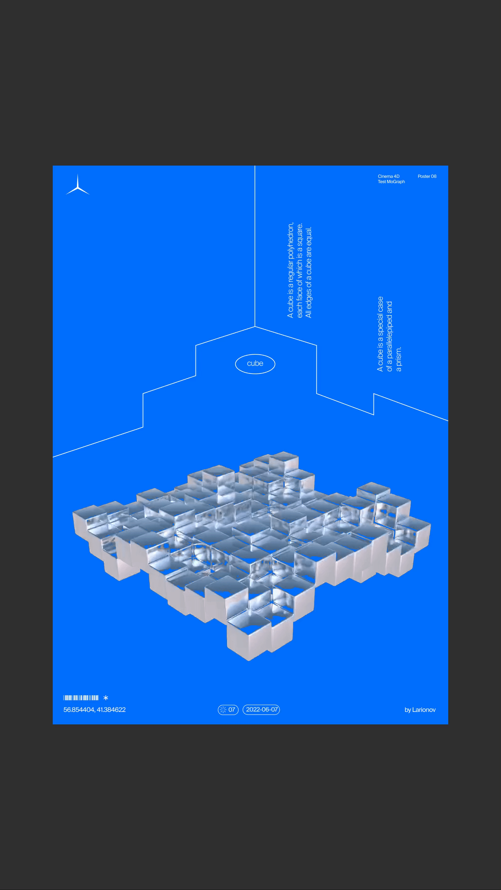 Daily posters 2022 by Larionov — Изображение №10 — 3D, Анимация на Dprofile