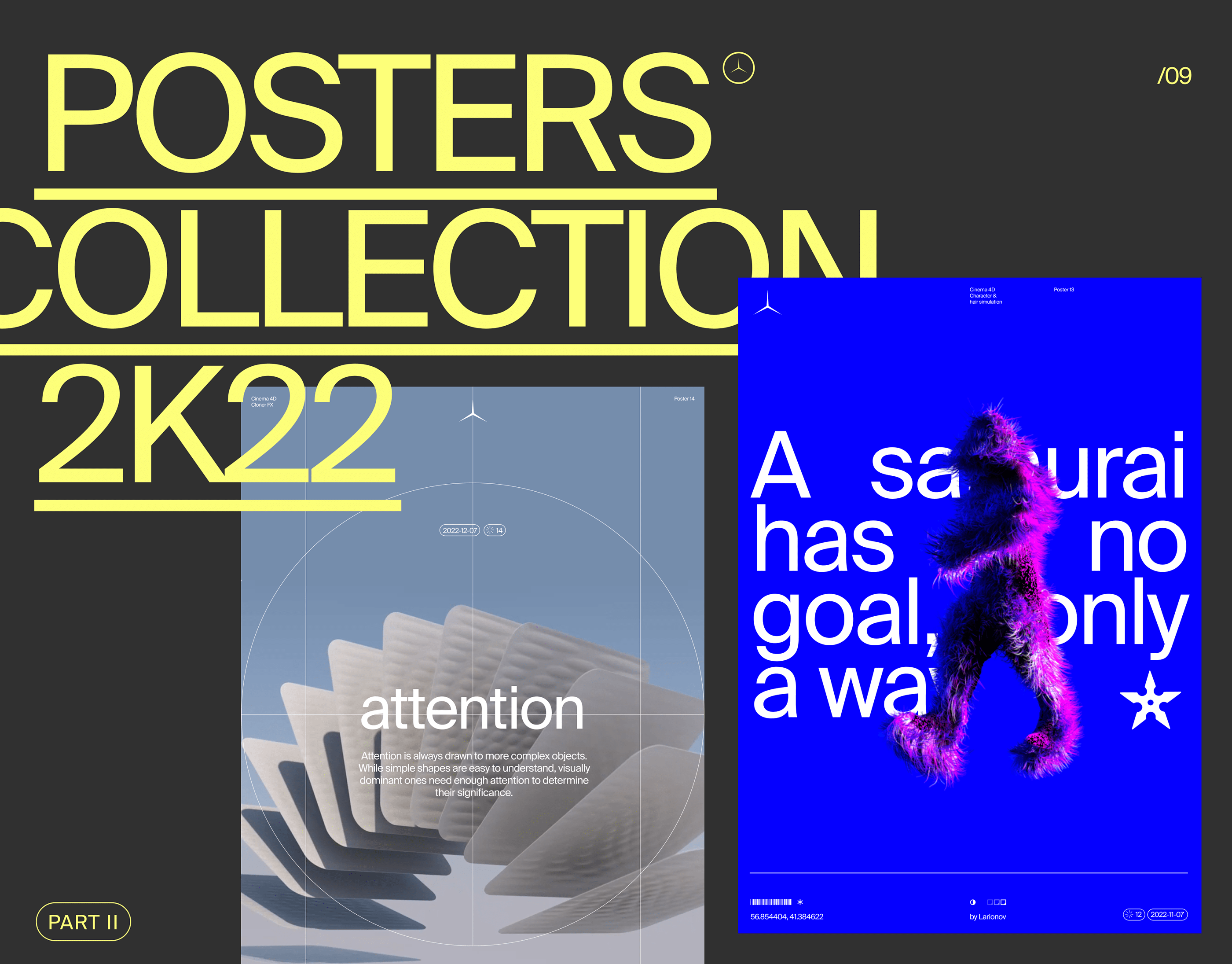 Daily posters 2022 by Larionov. Part 2 — Изображение №1 — 3D, Анимация на Dprofile