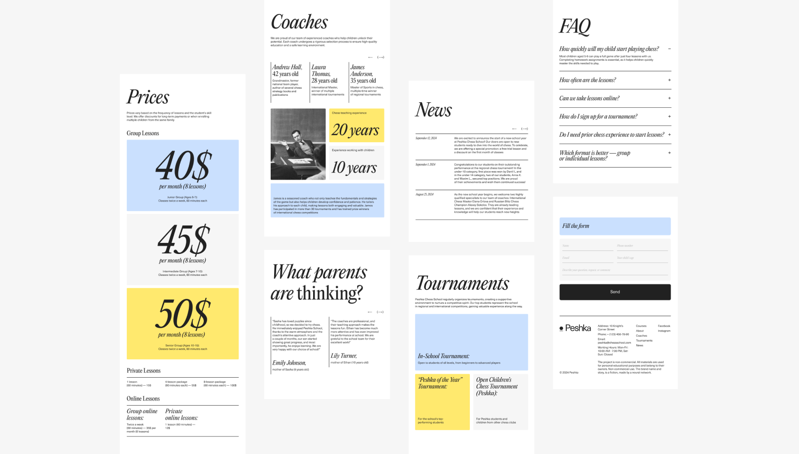 Peshka — Изображение №4 — Интерфейсы, Брендинг на Dprofile