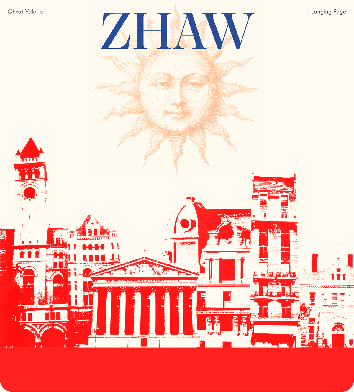 Zhaw | Landing page | Redesign — Изображение №1 — Интерфейсы на Dprofile