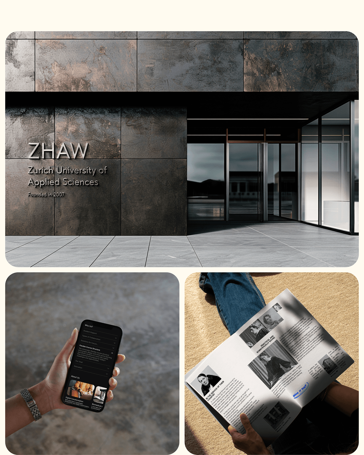 Zhaw | Landing page | Redesign — Изображение №3 — Интерфейсы на Dprofile