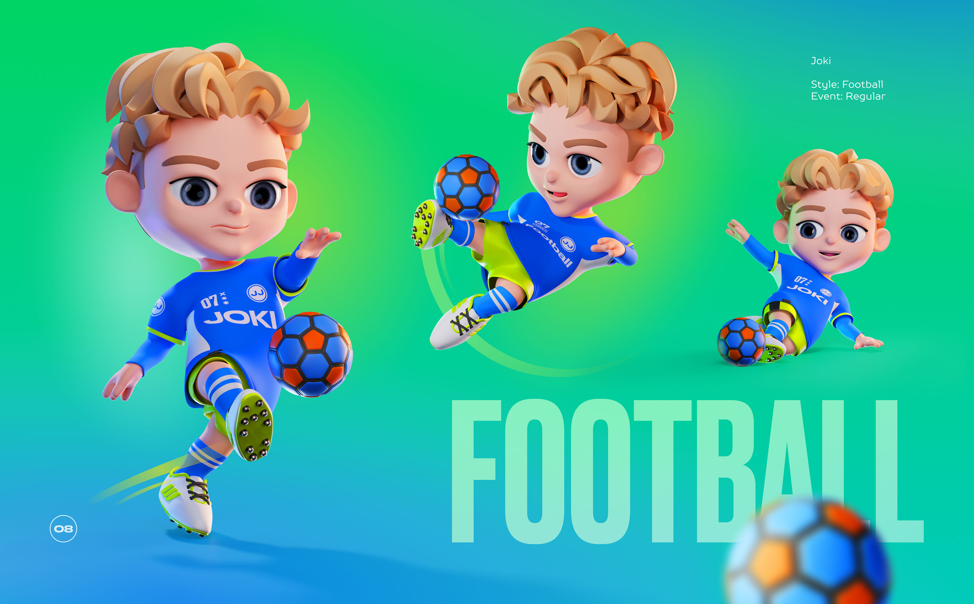 JOKI JOYA - character styles — Изображение №18 — Иллюстрация, 3D на Dprofile