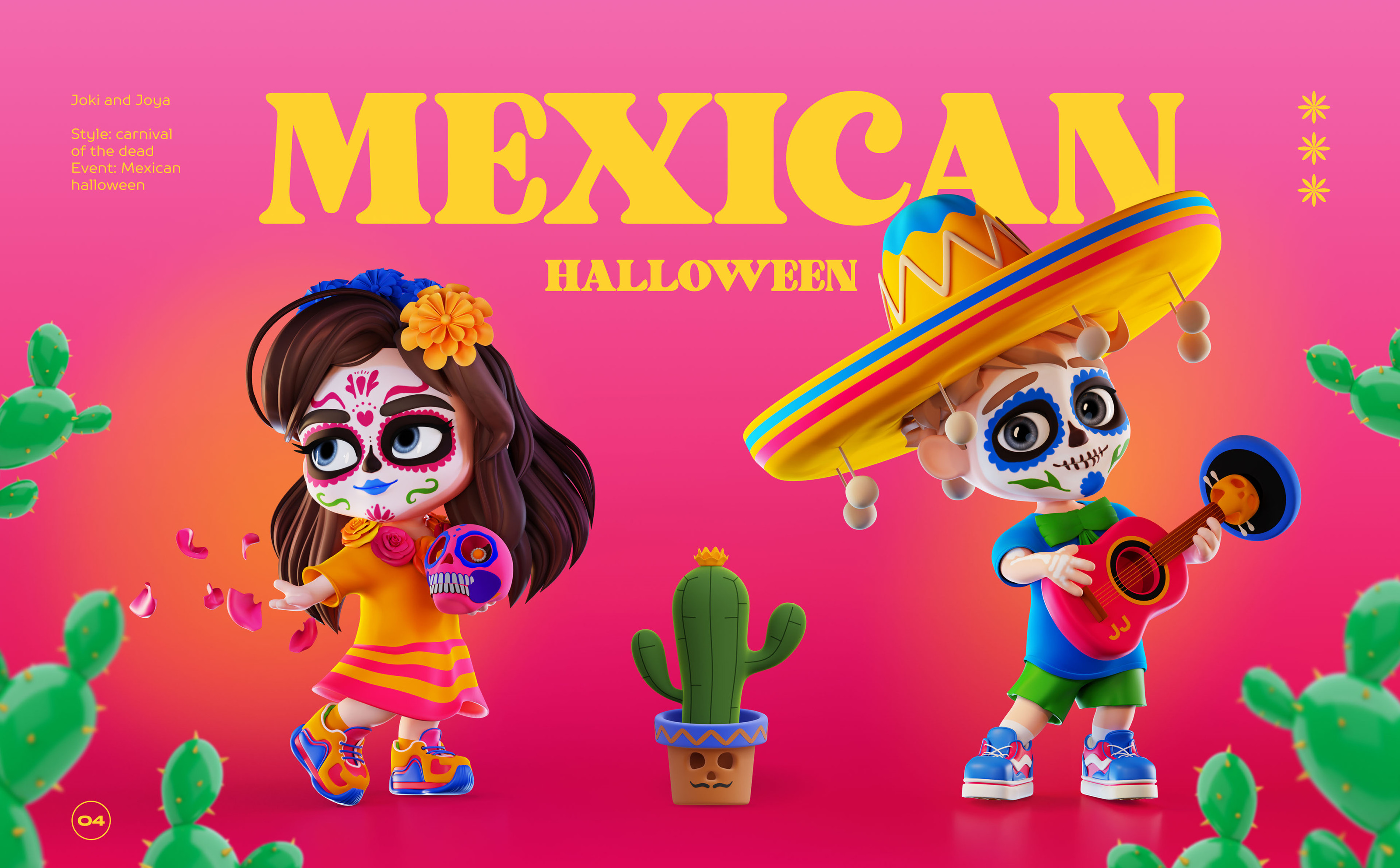 JOKI JOYA - character styles — Изображение №10 — Иллюстрация, 3D на Dprofile