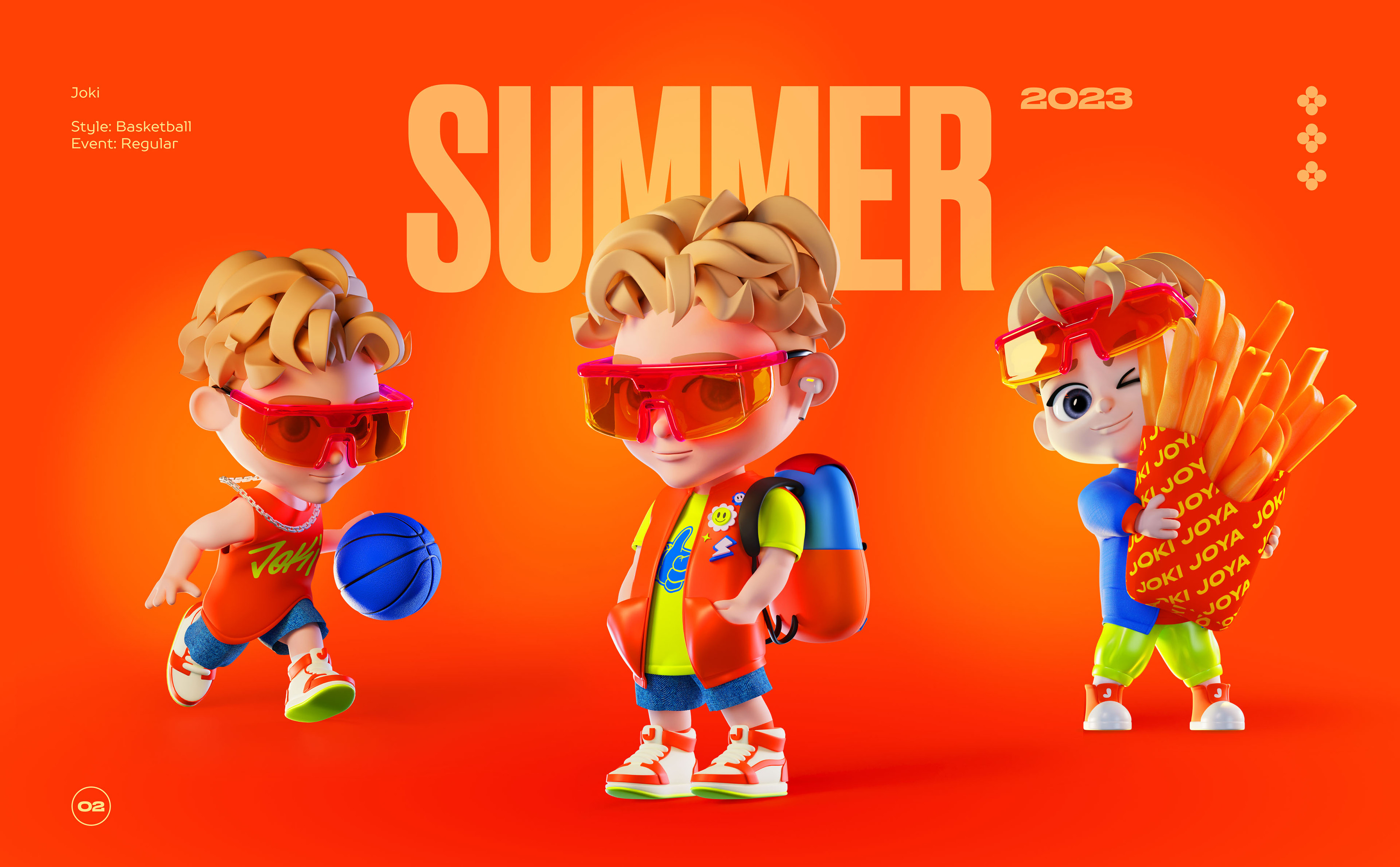 JOKI JOYA - character styles — Изображение №5 — Иллюстрация, 3D на Dprofile
