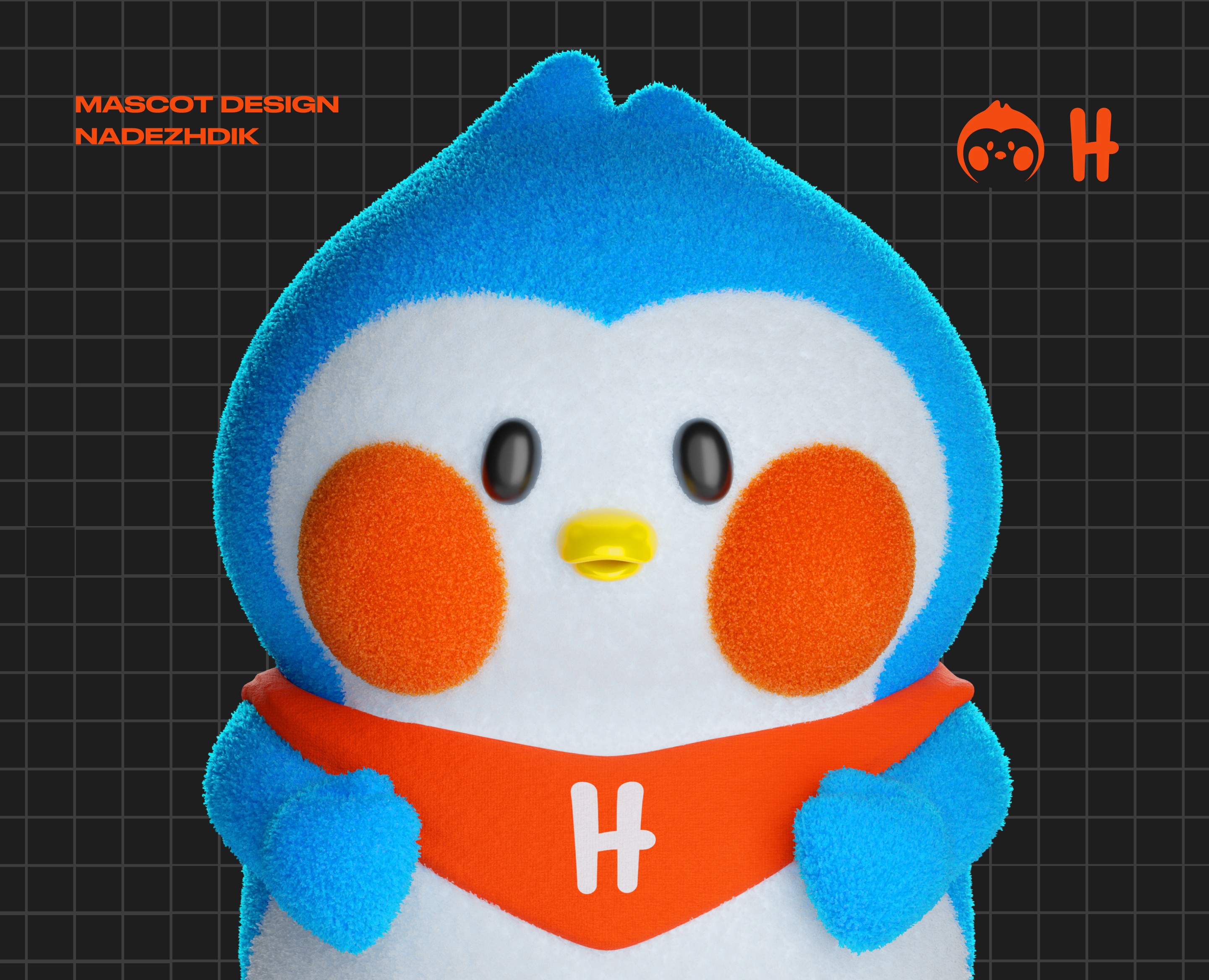 Brand mascot character Nadezhdik на Dprofile