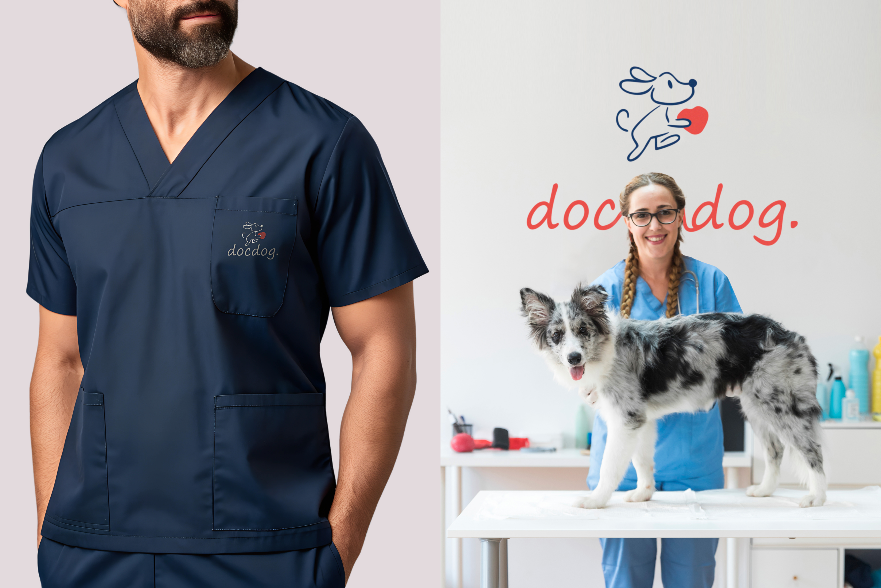 Логотип и айдентика для вет. клиники «docdog.» — Изображение №3 — Брендинг на Dprofile