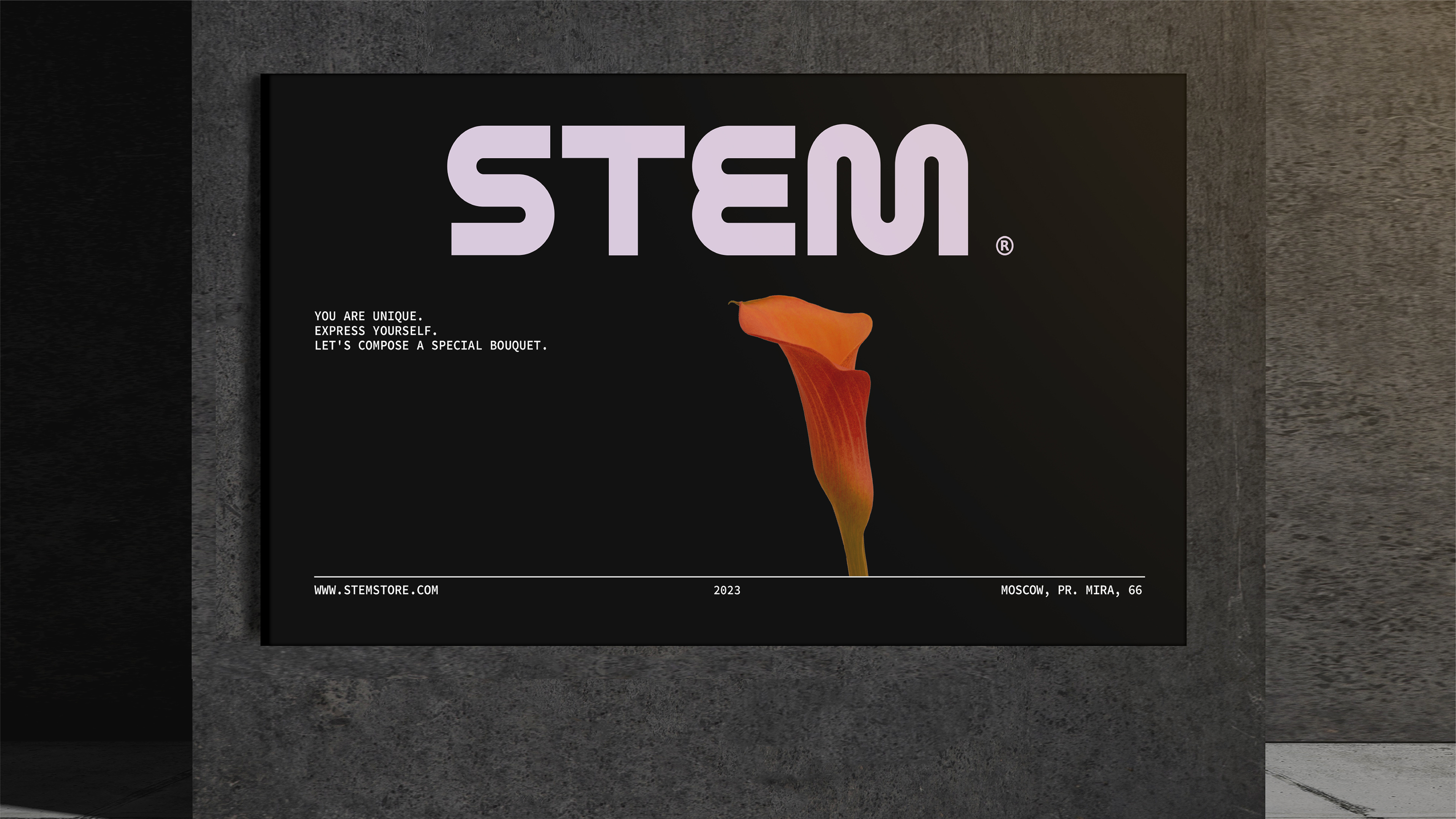STEM - flower store logotype & brand identity — Изображение №11 — Брендинг, Анимация на Dprofile
