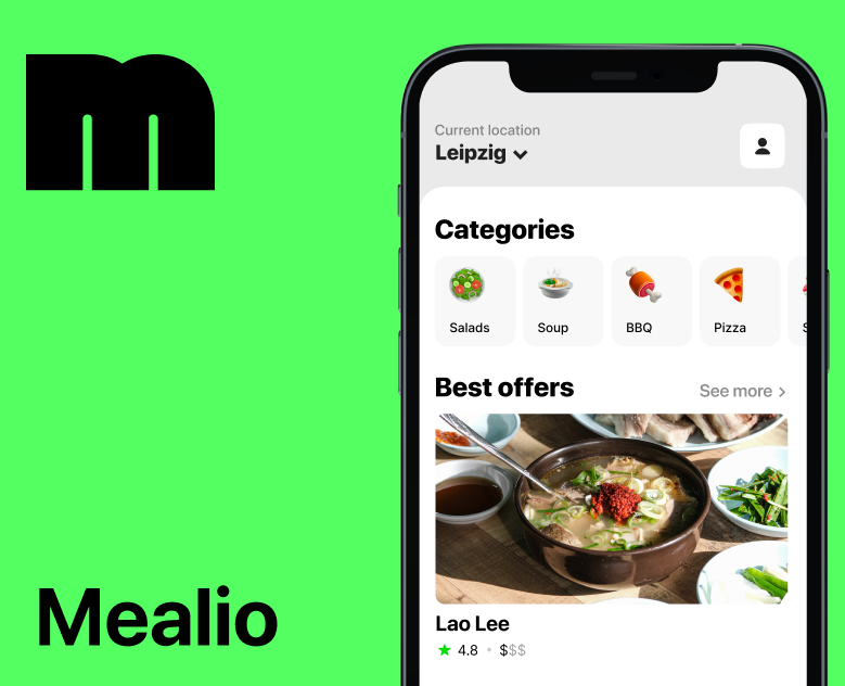 Mealio: Streamlined Dining на Dprofile