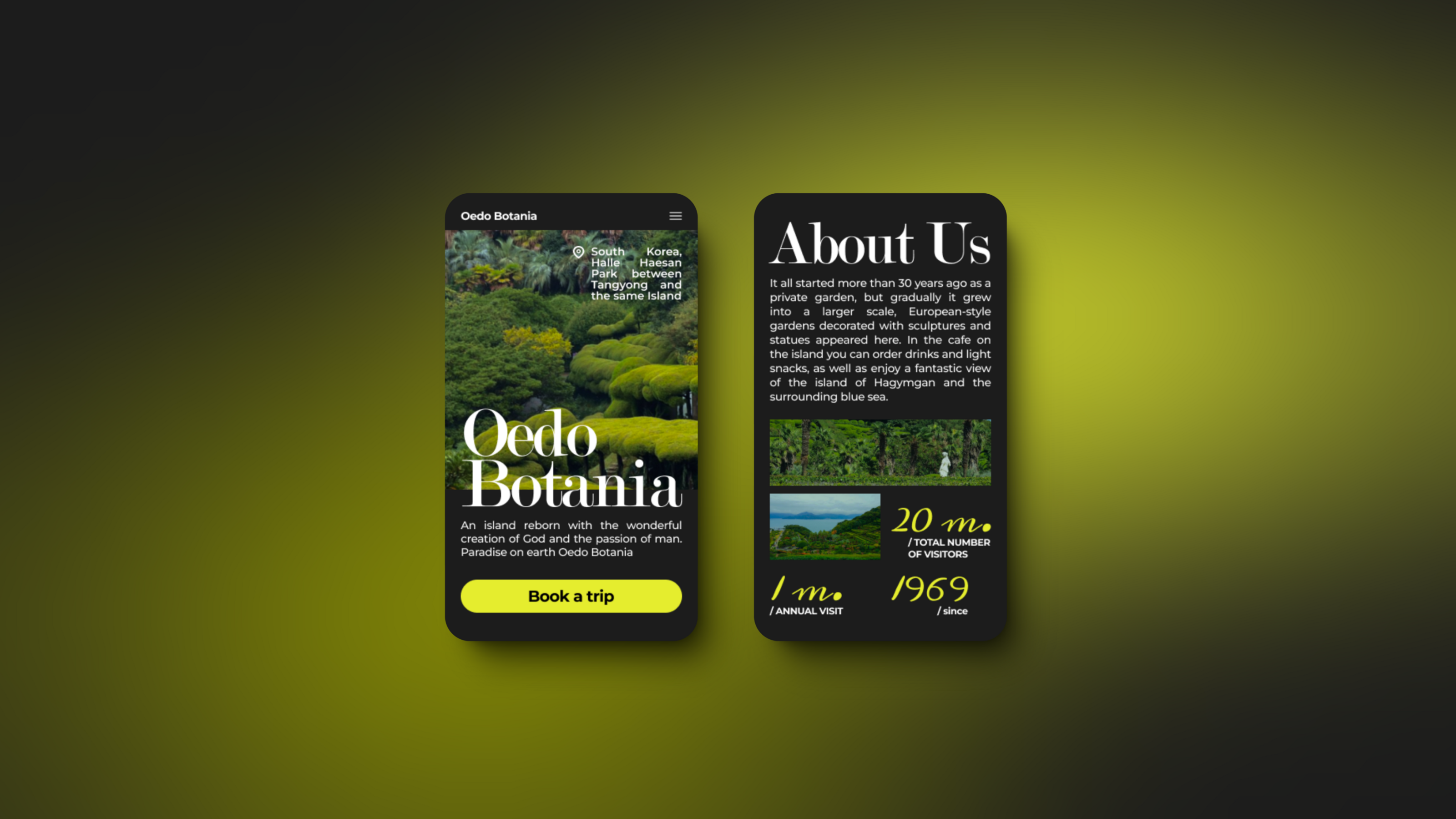 Web design for Oedo Botania / UI/UX Design / Design — Изображение №11 — Интерфейсы на Dprofile