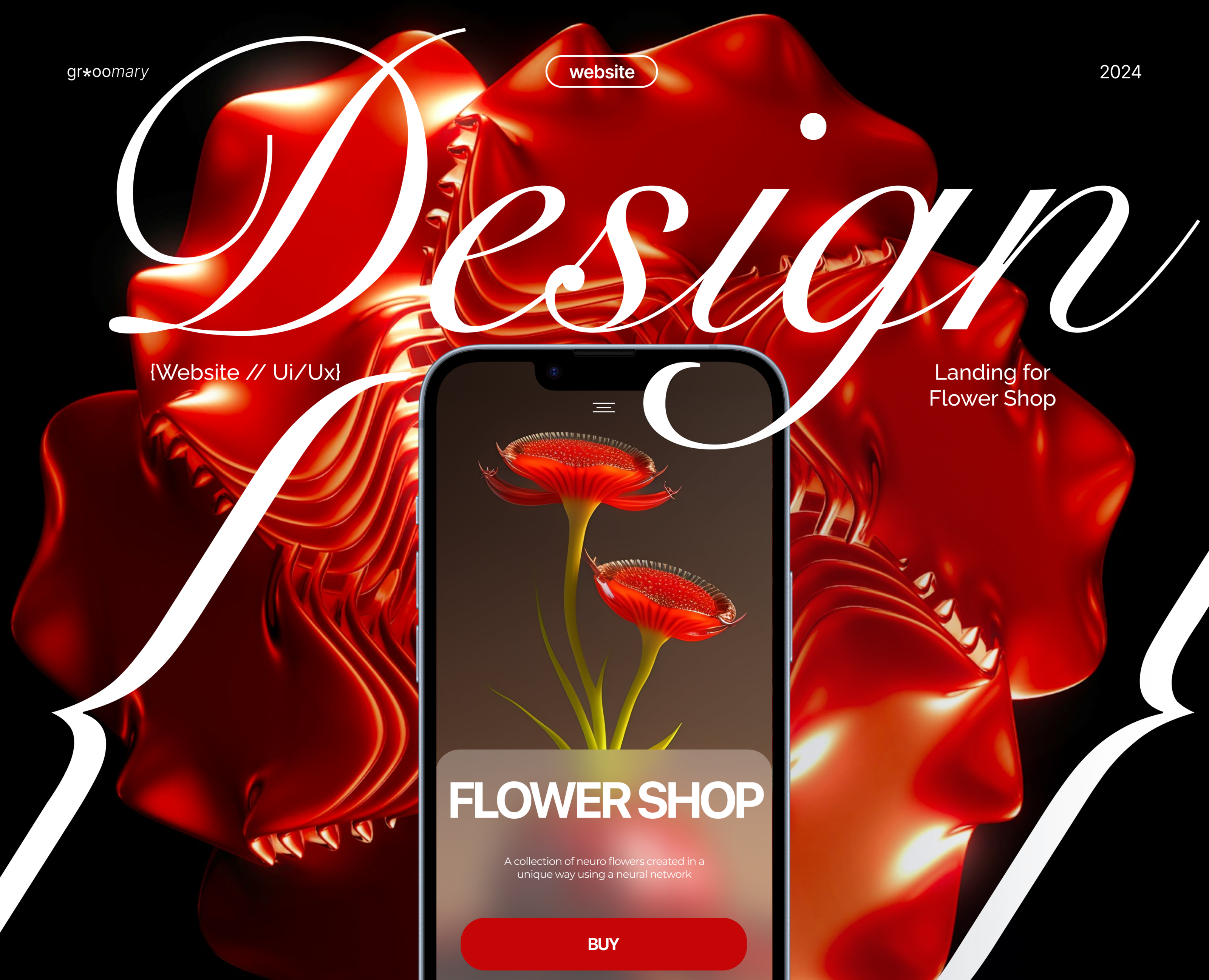 Taplink design site / Flower Shop // Тапплинк / Дизайн — Интерфейсы на Dprofile