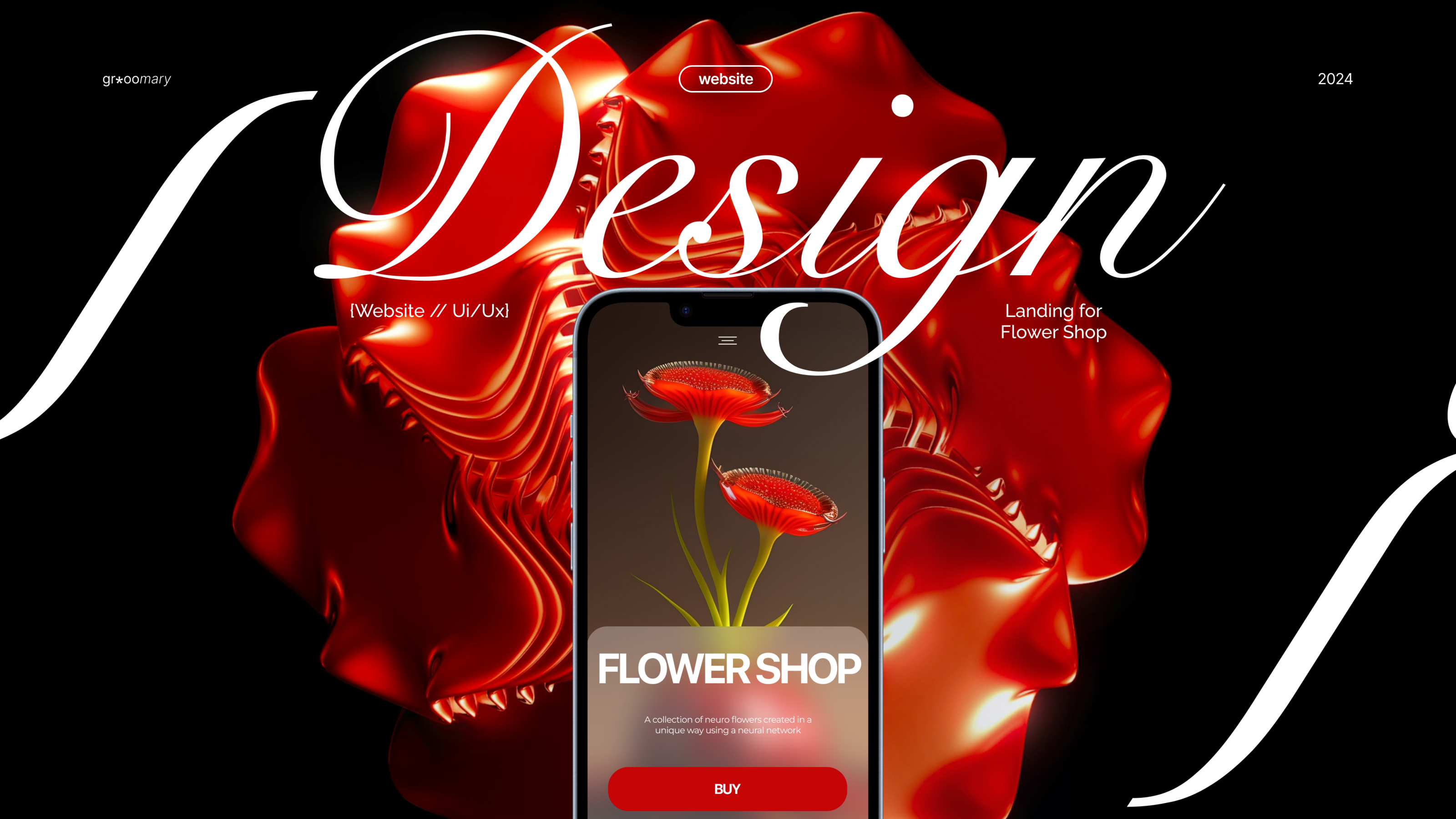 Taplink design site / Flower Shop // Тапплинк / Дизайн — Изображение №1 — Интерфейсы на Dprofile