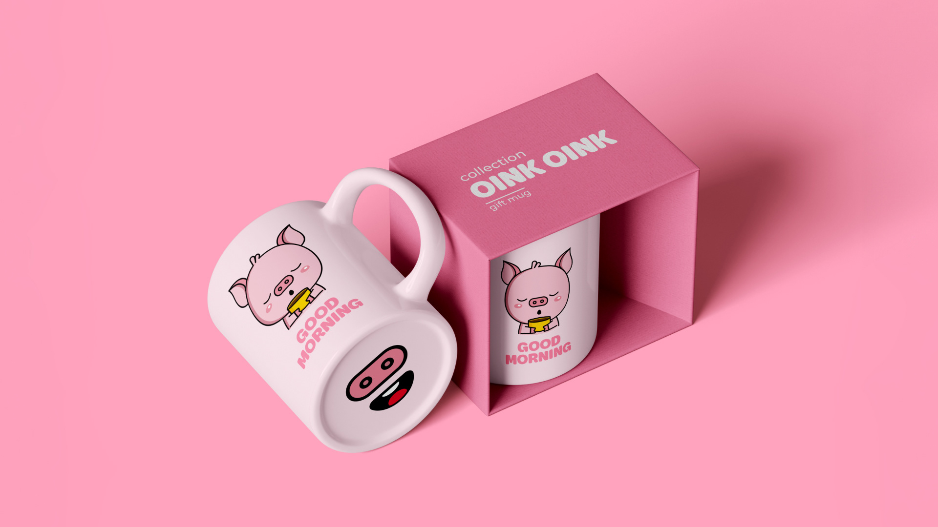 Oink Oink | stickers — Изображение №7 — Иллюстрация на Dprofile